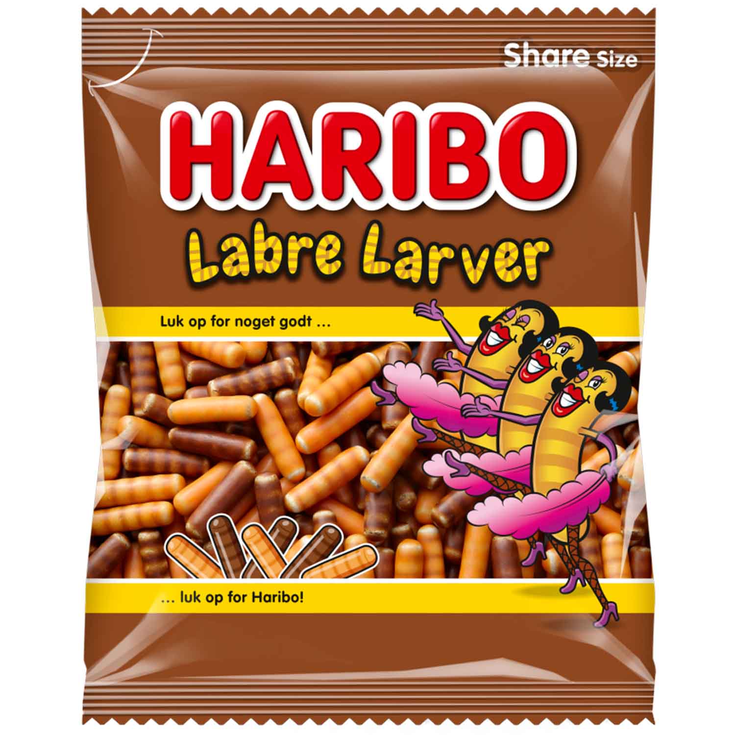 Haribo Labre Larver 325g