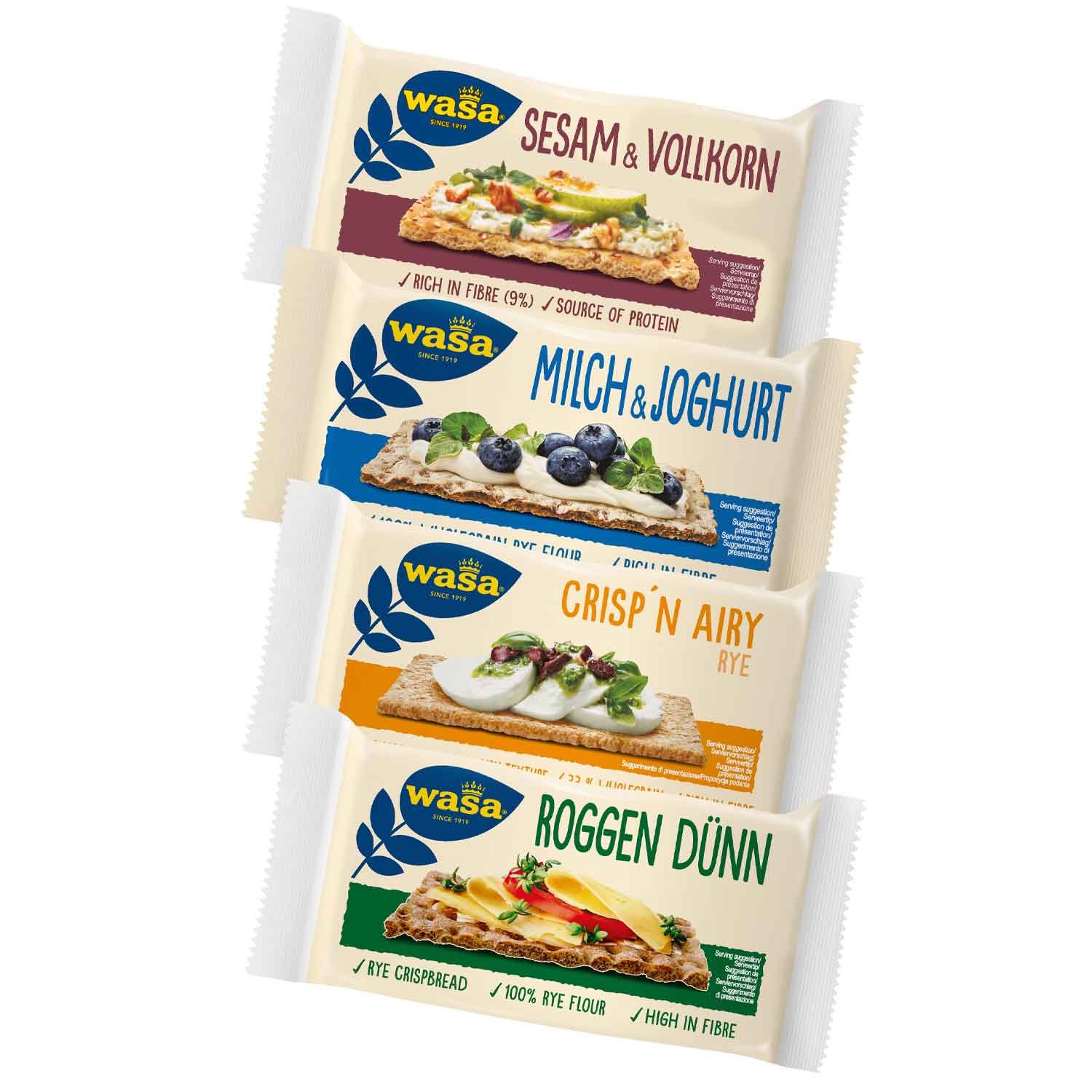 Wasa Knäckebrot Mix 100x2er