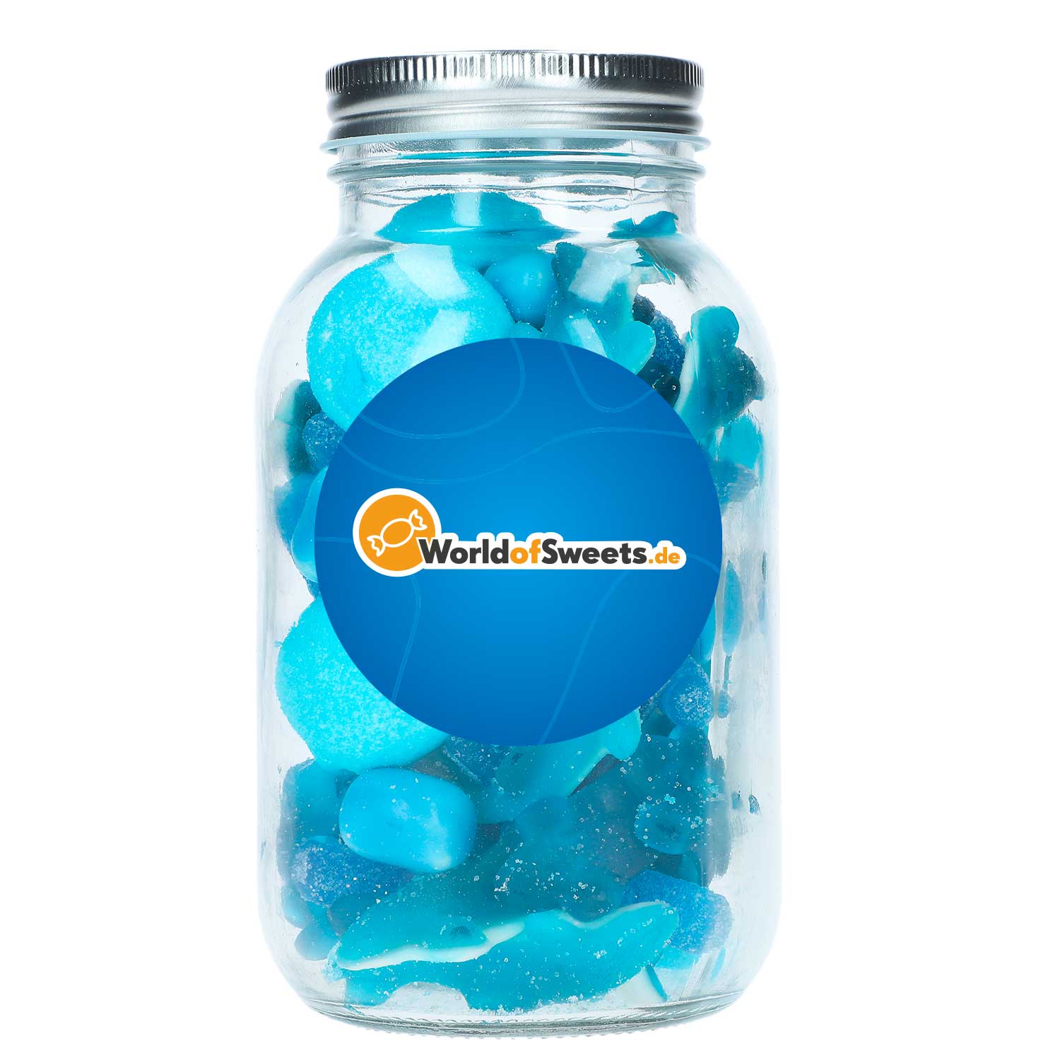 Blauer Mix im Glas 500g