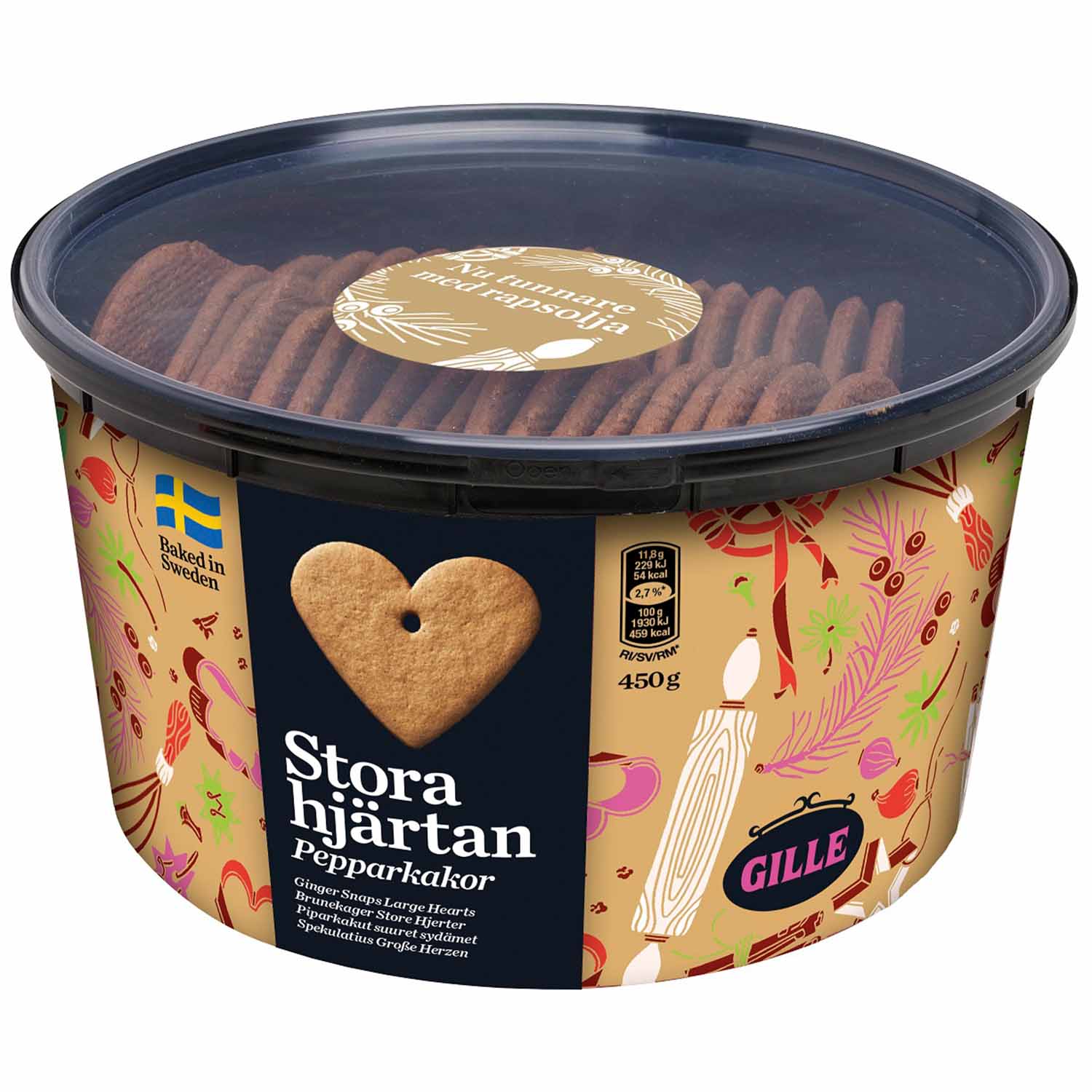 Gille Storahjärtan 450g