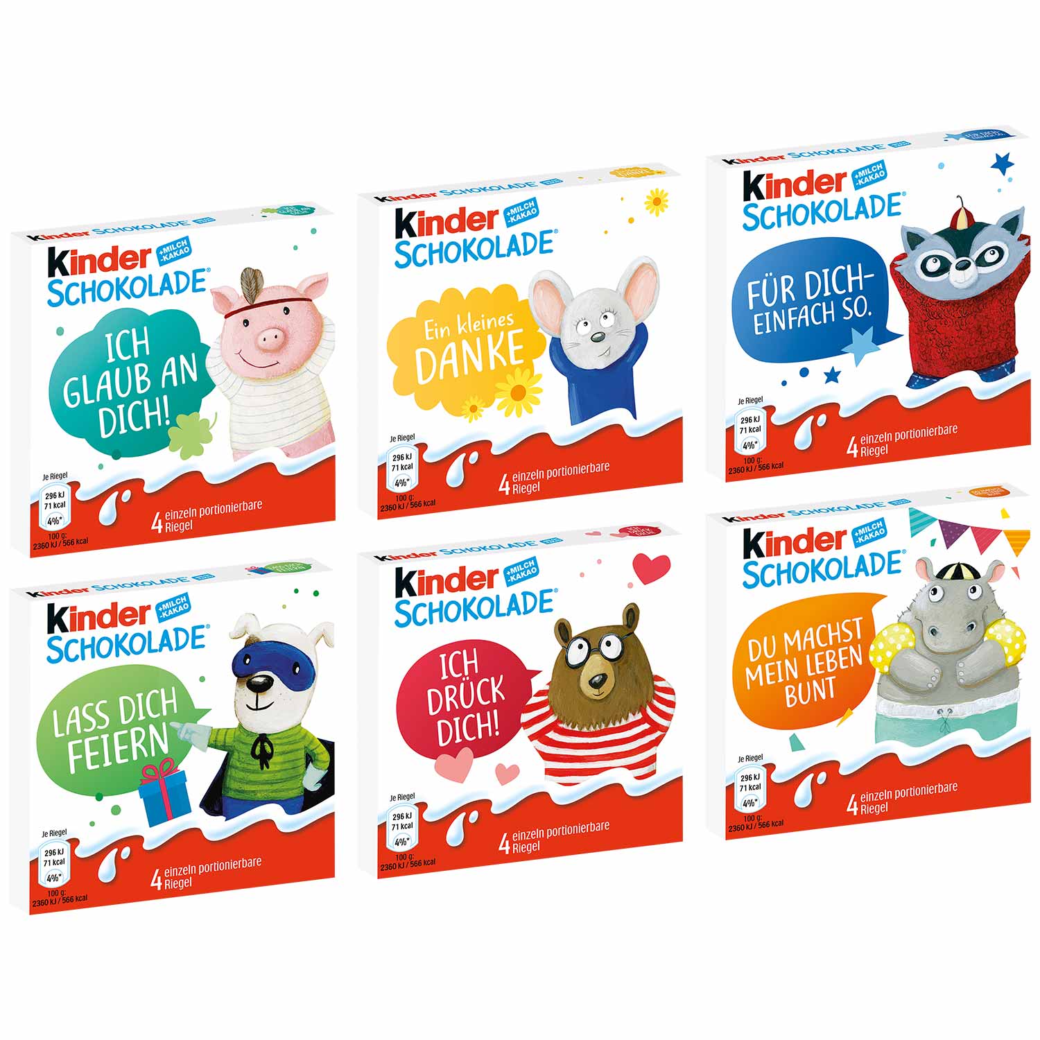 kinder Schokolade 20x50g