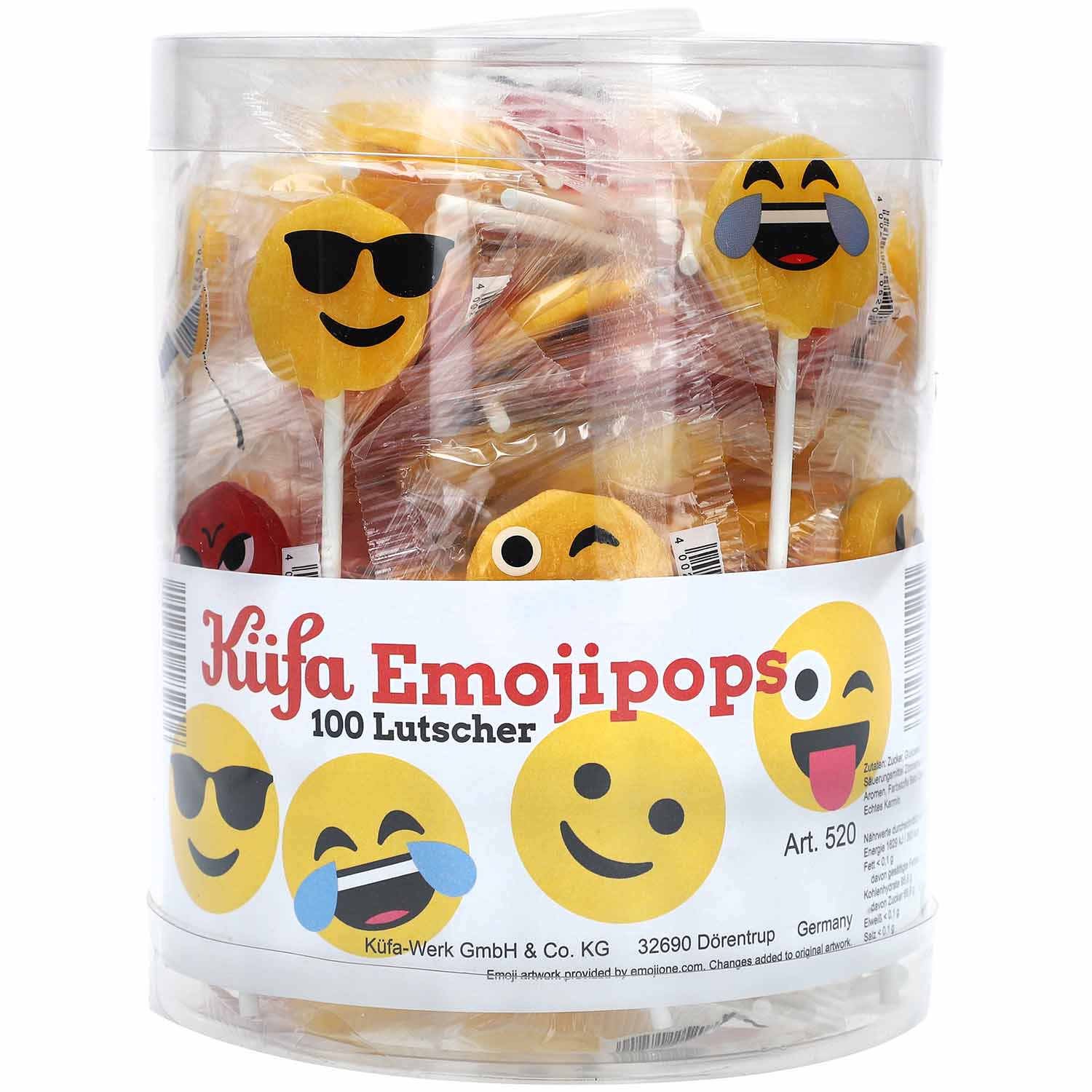 Küfa Emojipops 100er