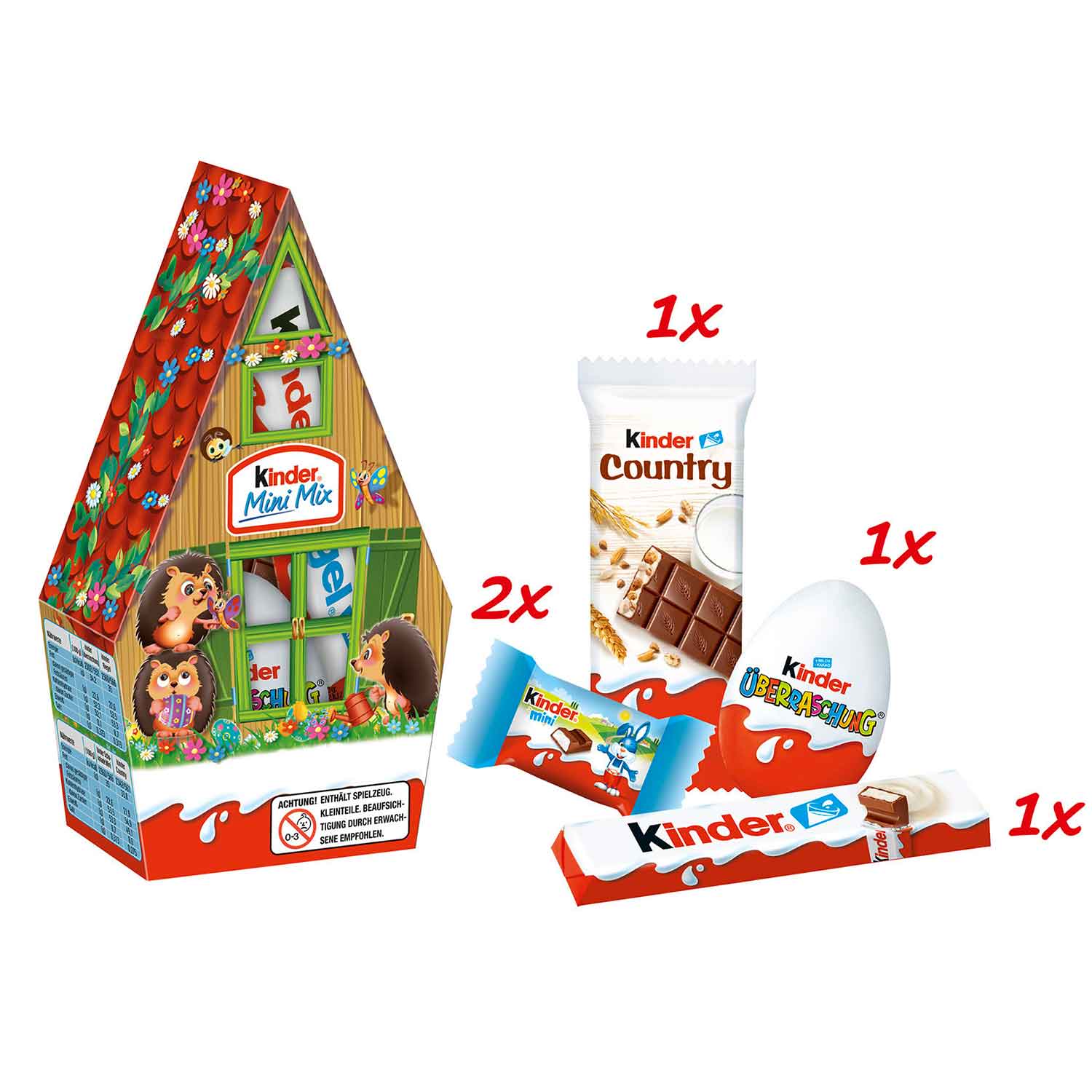 kinder Mini Mix Haus 76g