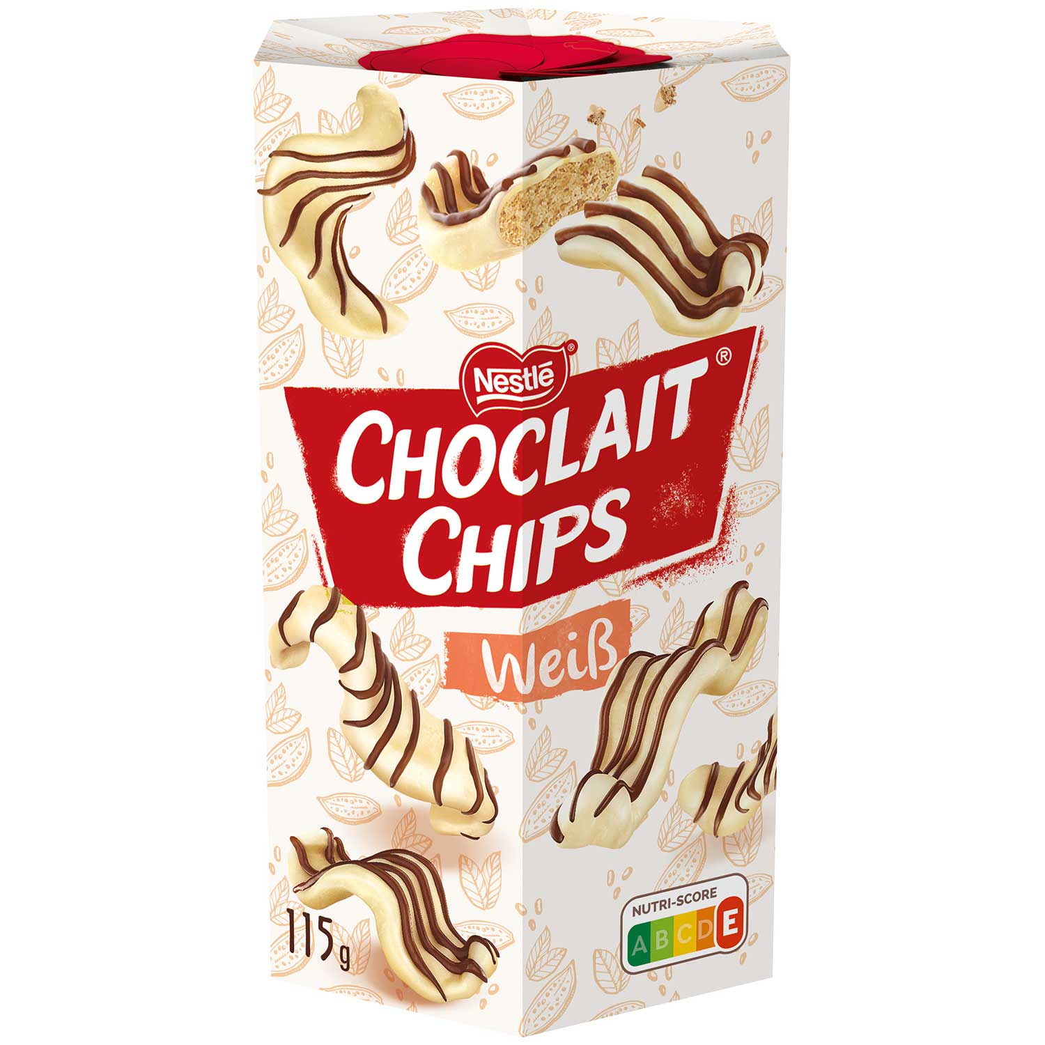 Choclait Chips Weiß 115g