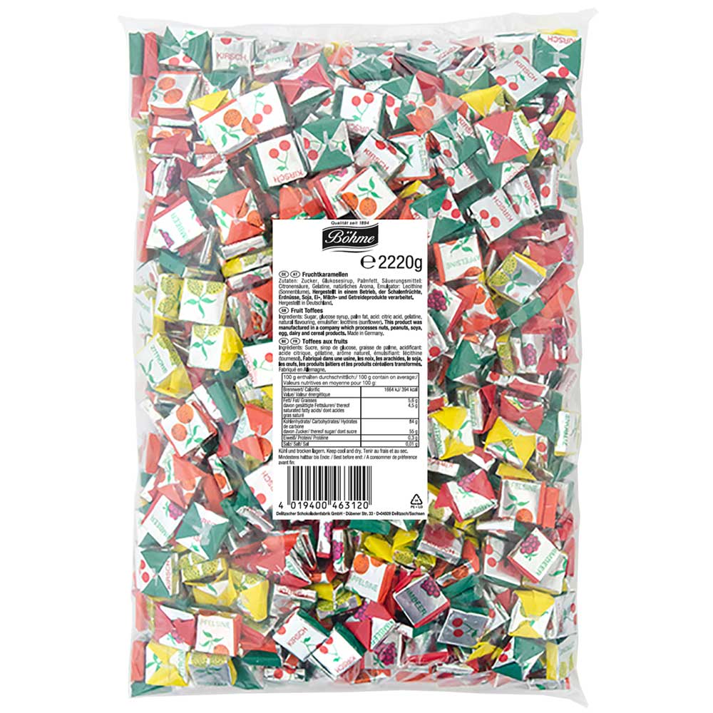 Böhme Fruchtkaramellen 2,22kg