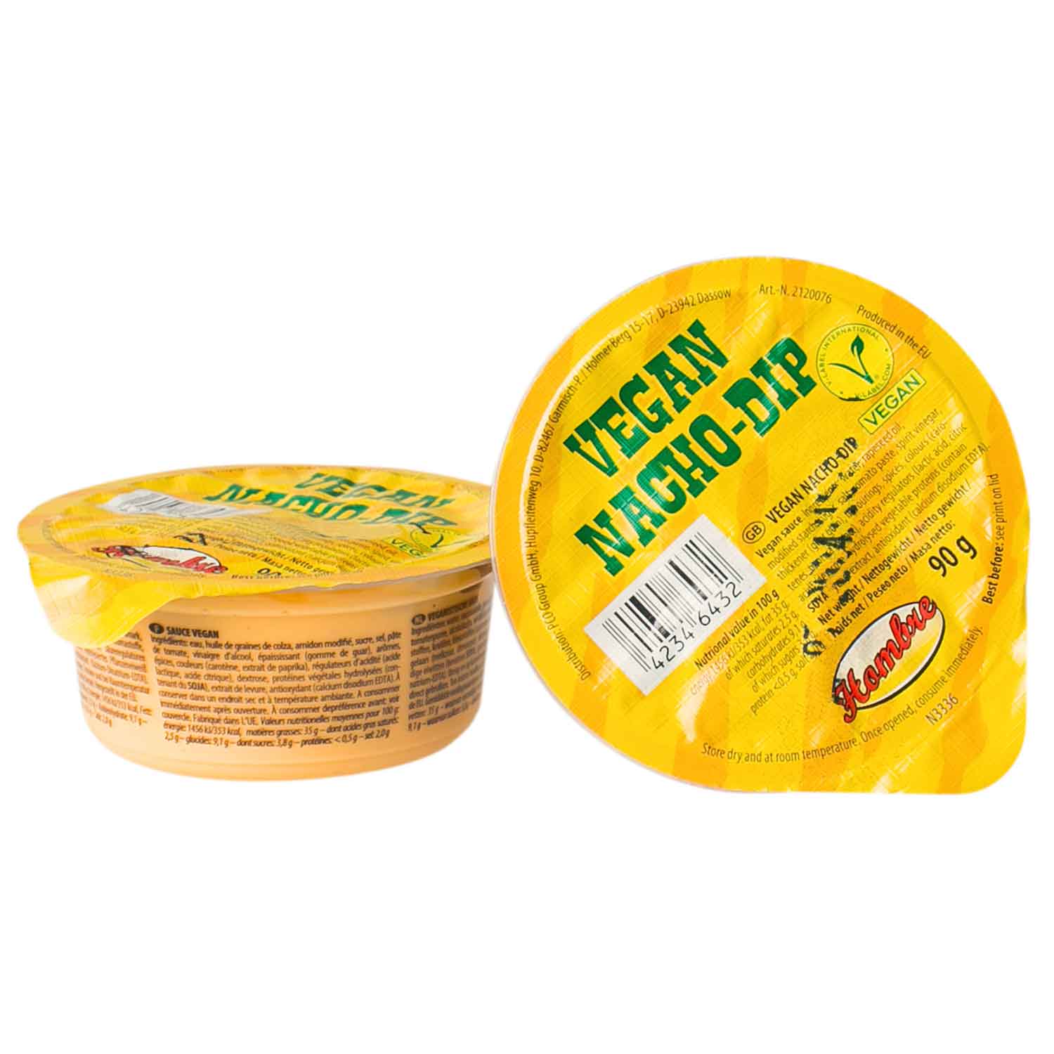Hombre Vegan Nacho-Dip 90g