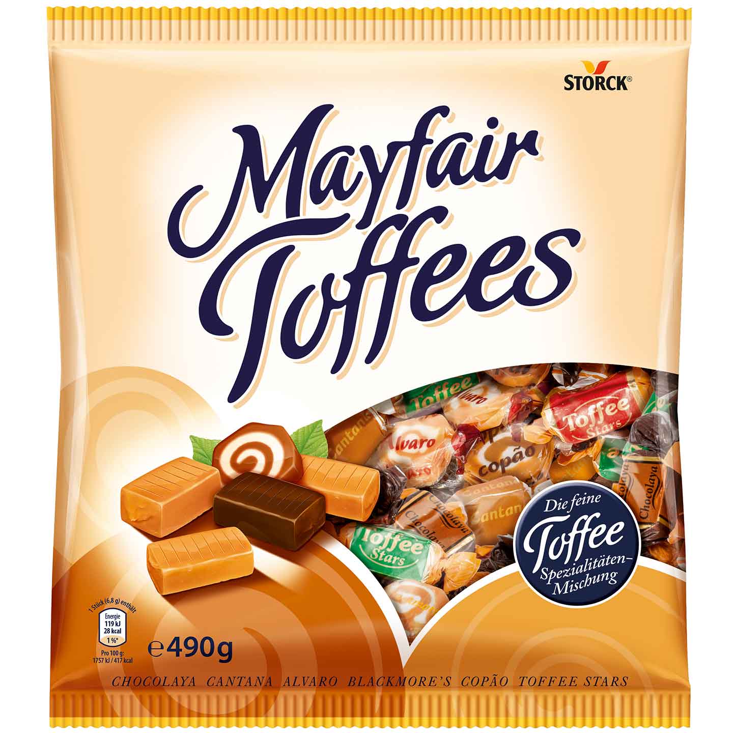 Storck Mayfair Toffees 490g