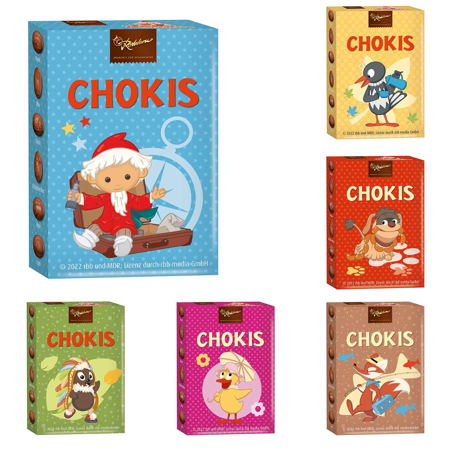 Rotstern Chokis Sandmann 50g