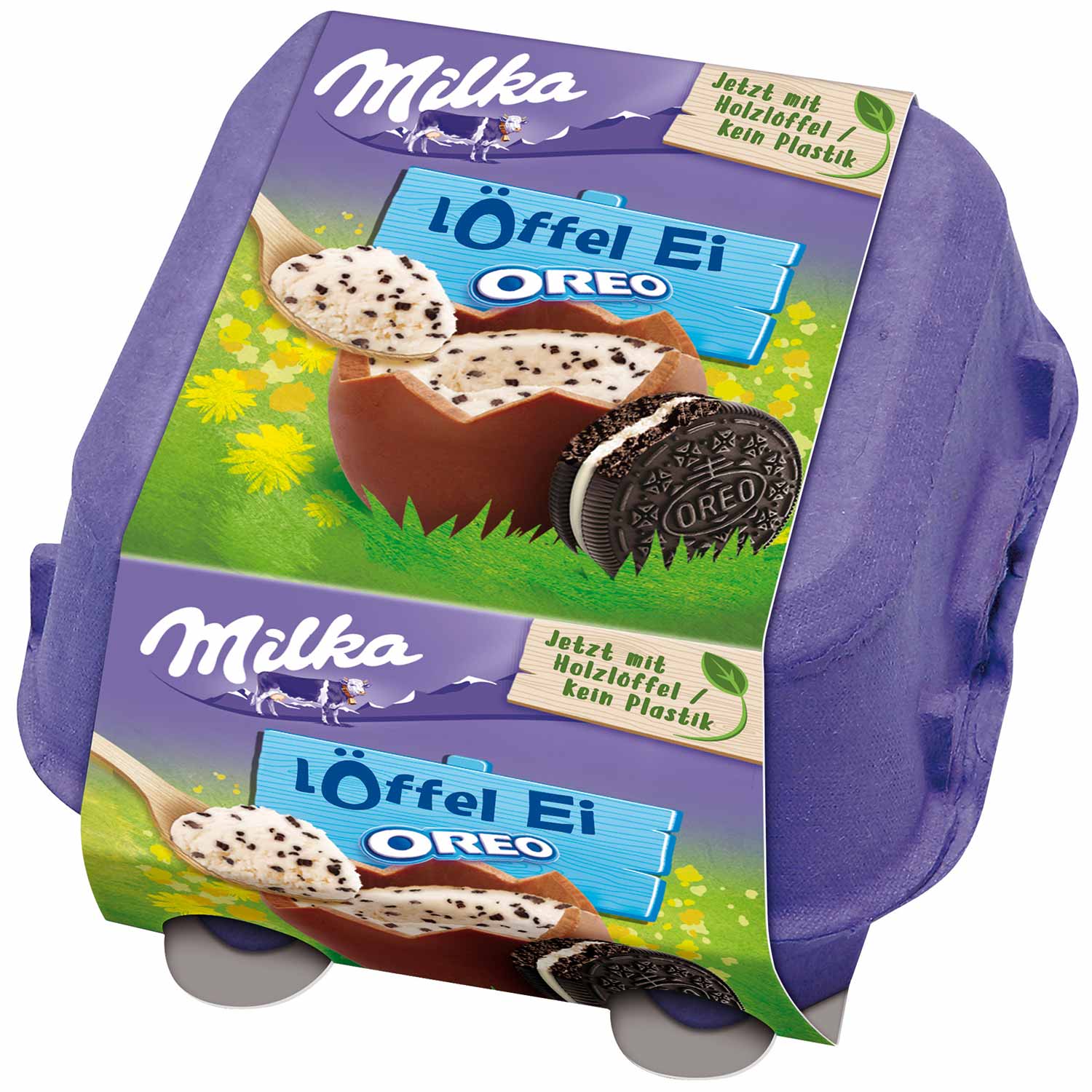 Milka Löffel-Ei Oreo 4x32g