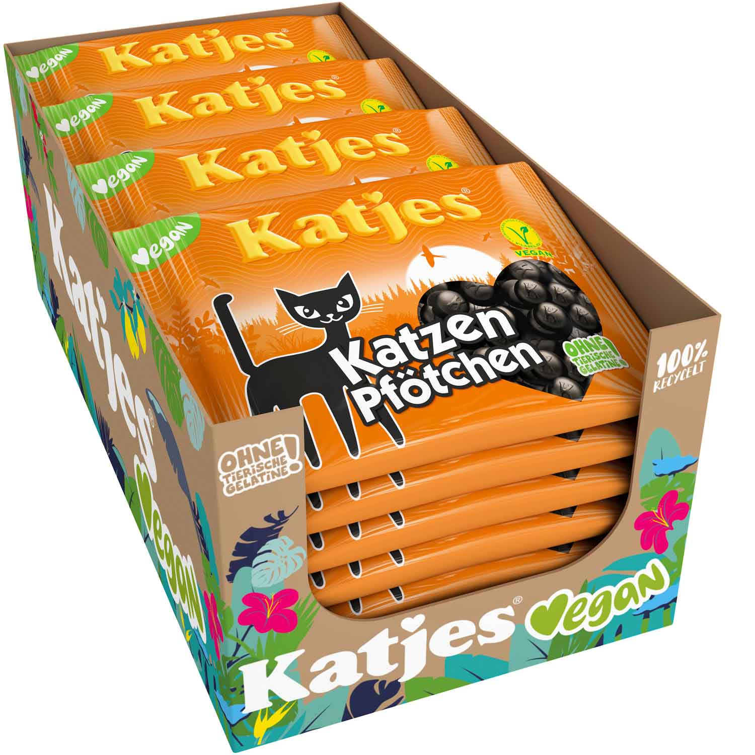 Katjes Katzen Pfötchen 175g
