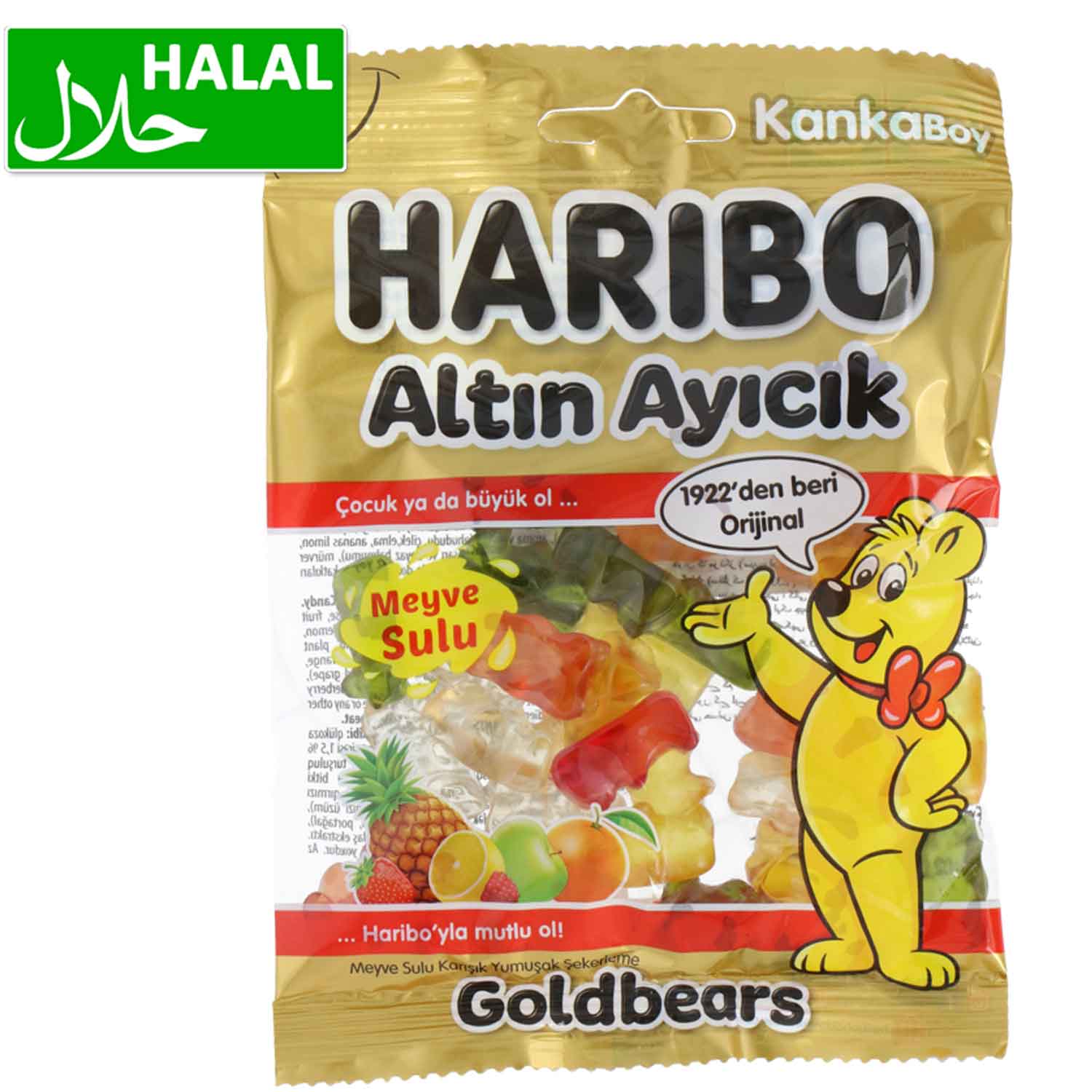 Haribo Goldbears halal 80g