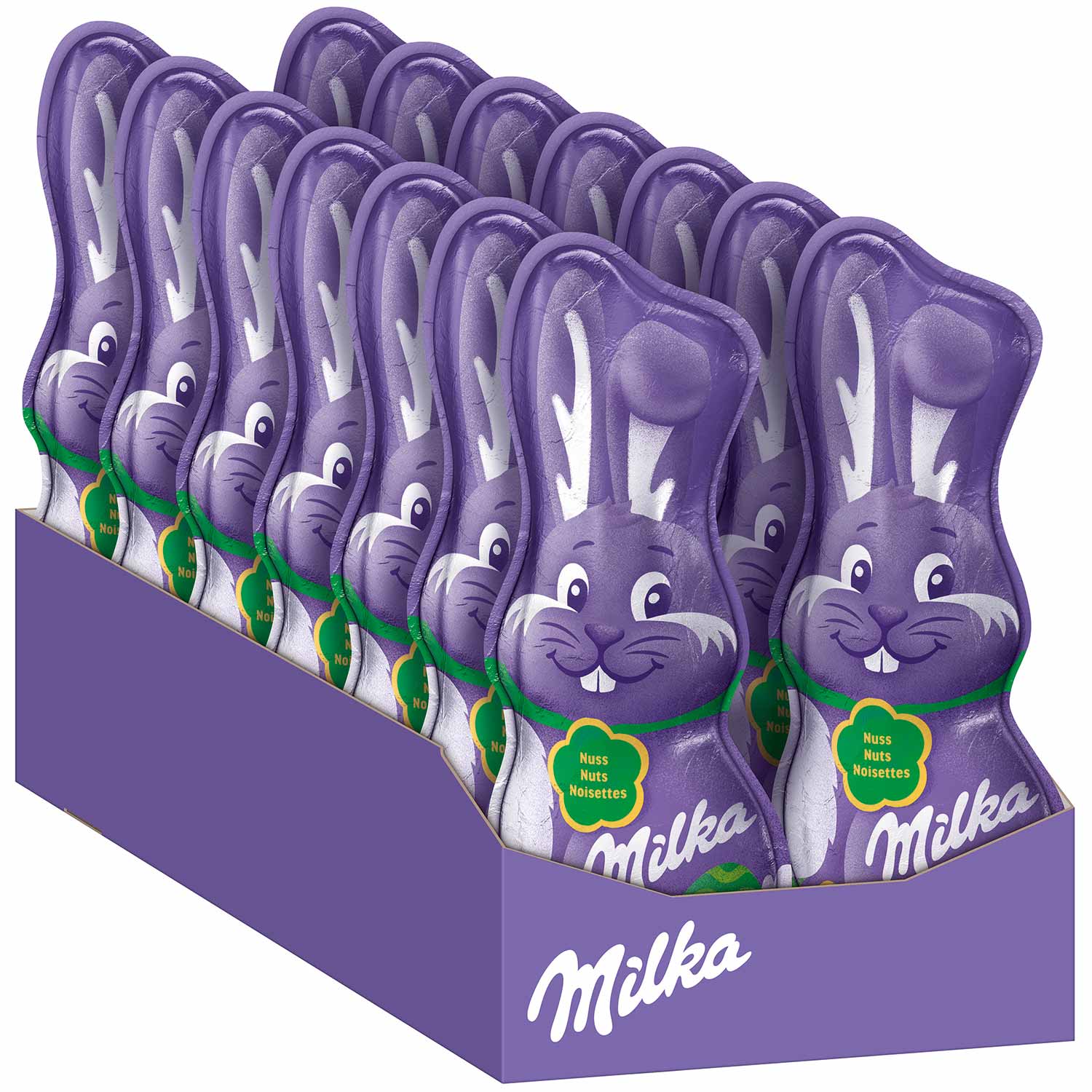 Milka Schmunzelhase Nuss 95g