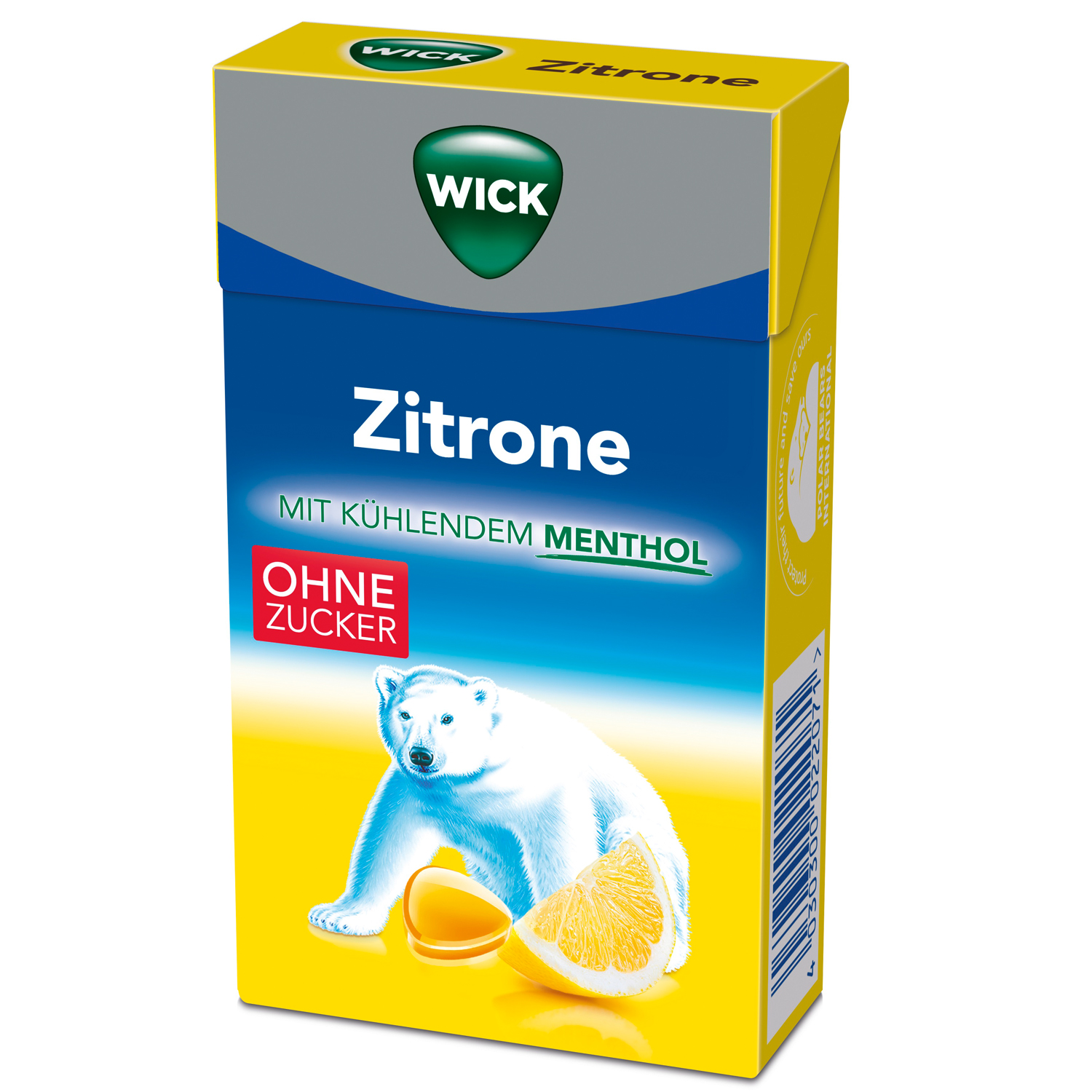 Wick Zitrone ohne Zucker 46g
