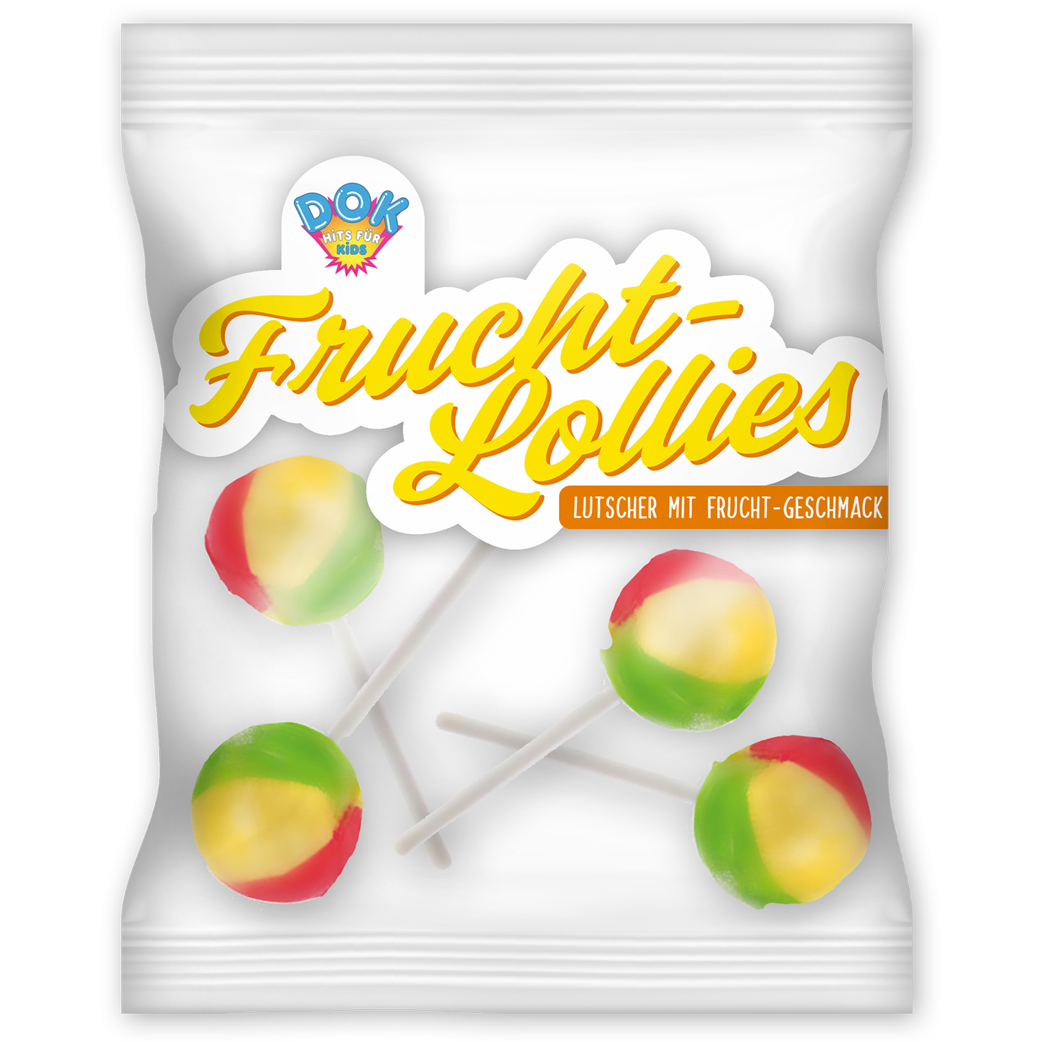 DOK Frucht-Lollies 4er