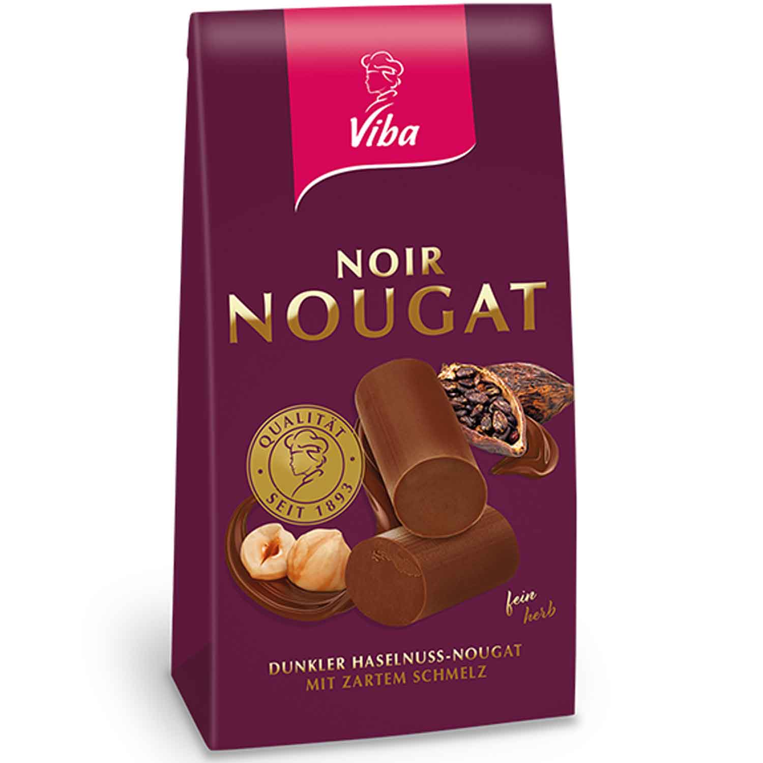 Viba Noir Nougat Minis 100g