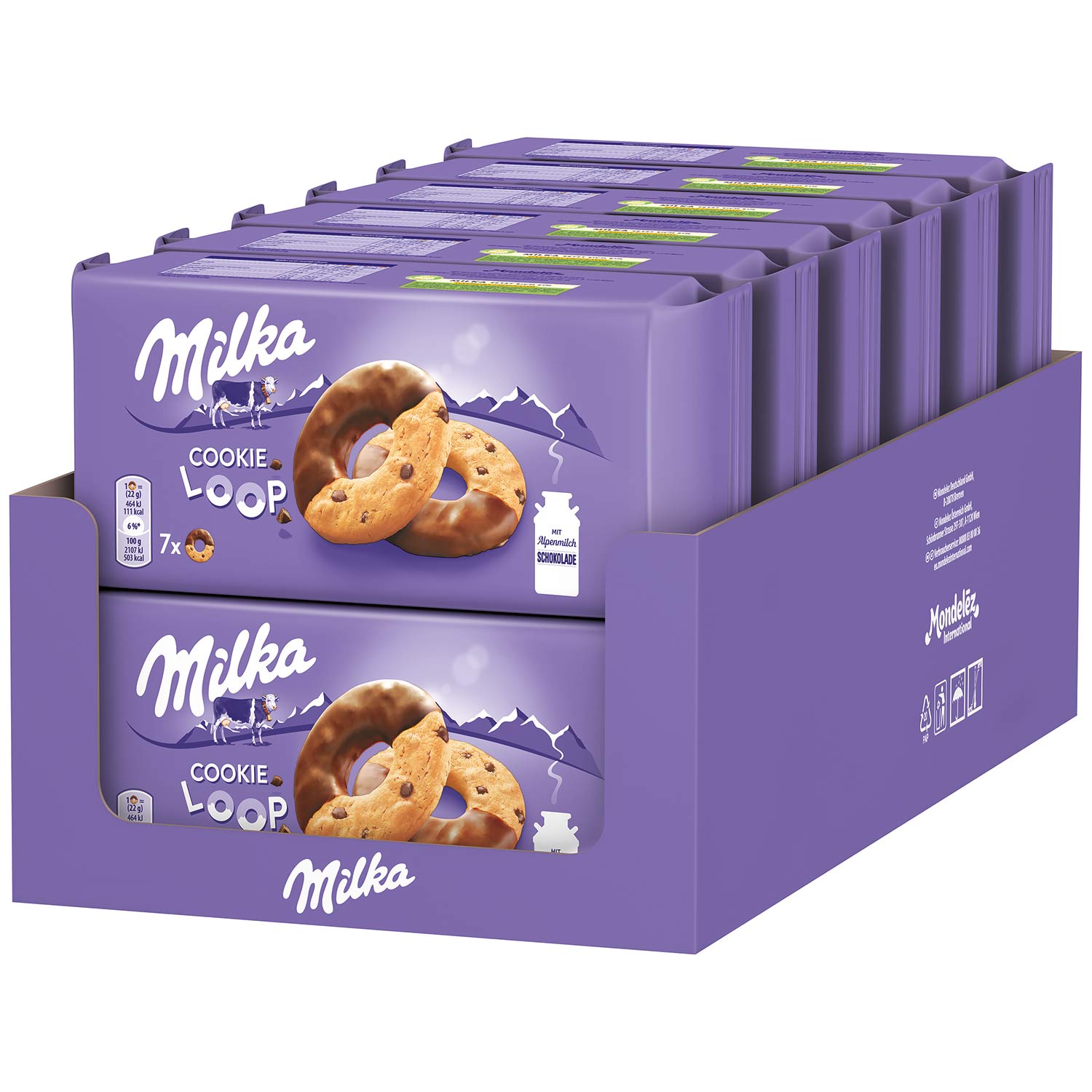 Milka Cookie Loop 154g