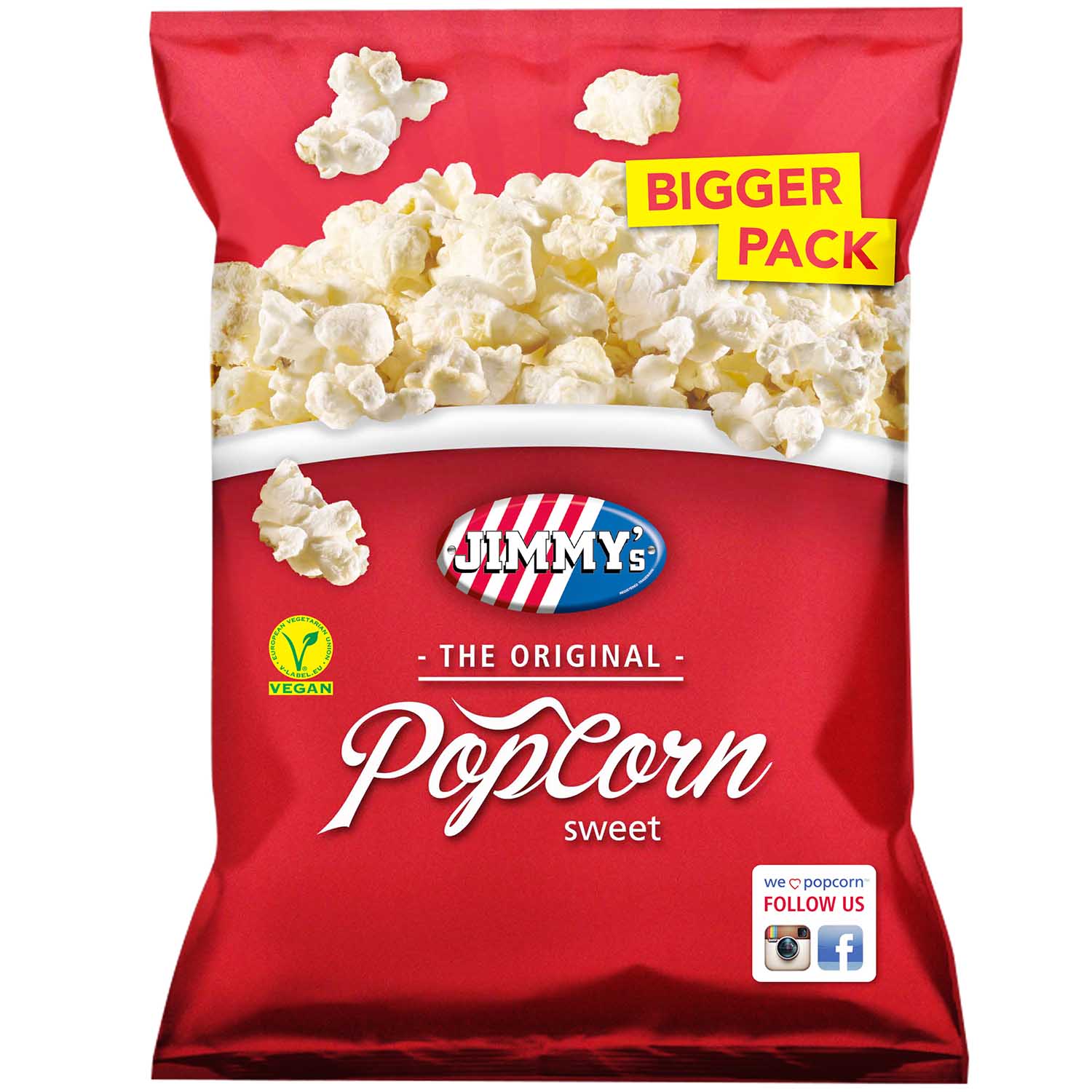 Jimmy's Popcorn Sweet 100g
