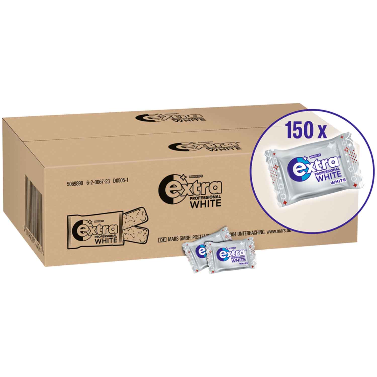 Extra Professional White 150x2er