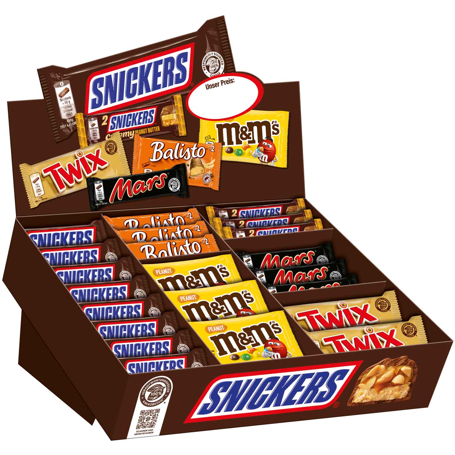 Mars Chocolate Topseller 72er
