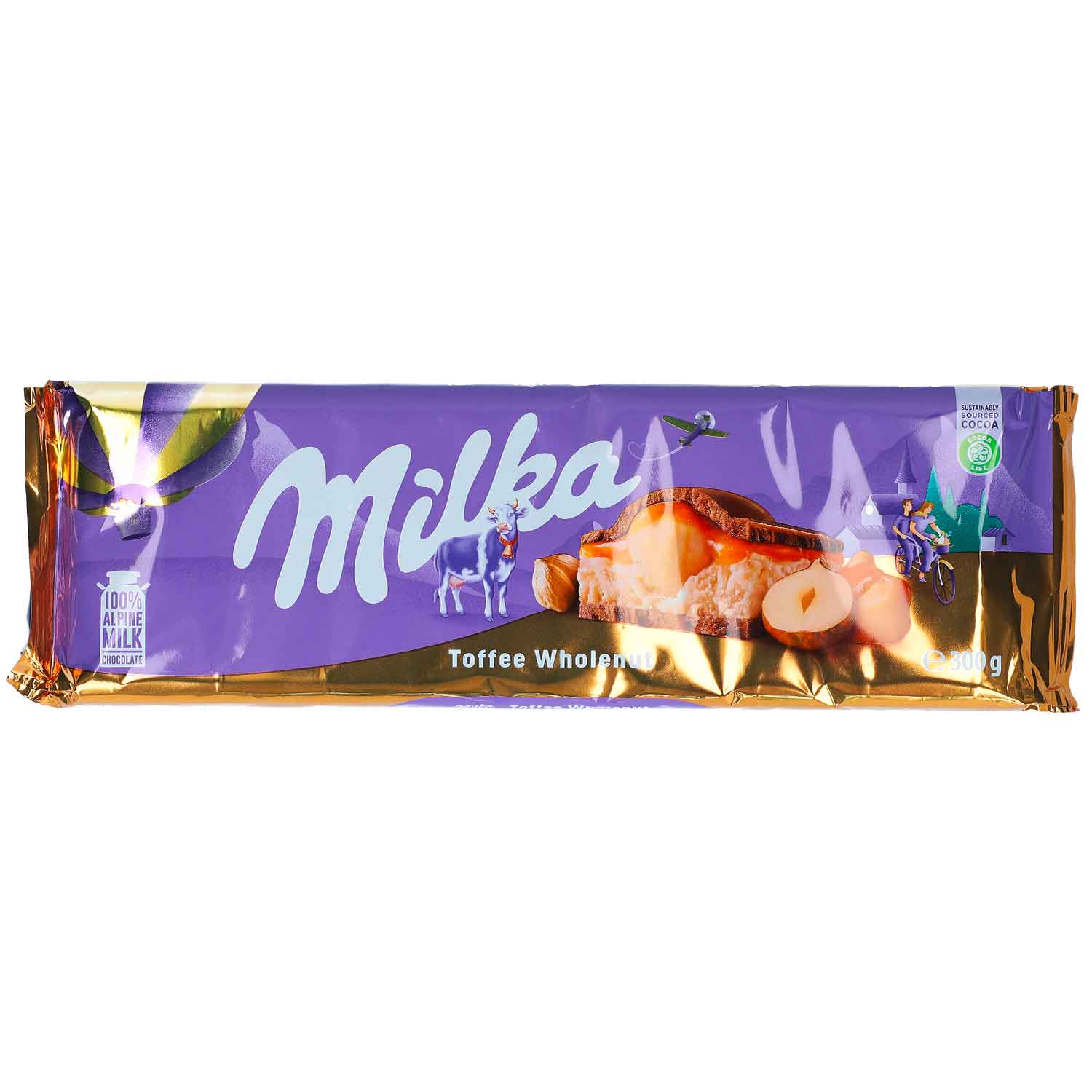 Milka Toffee Wholenut 300g