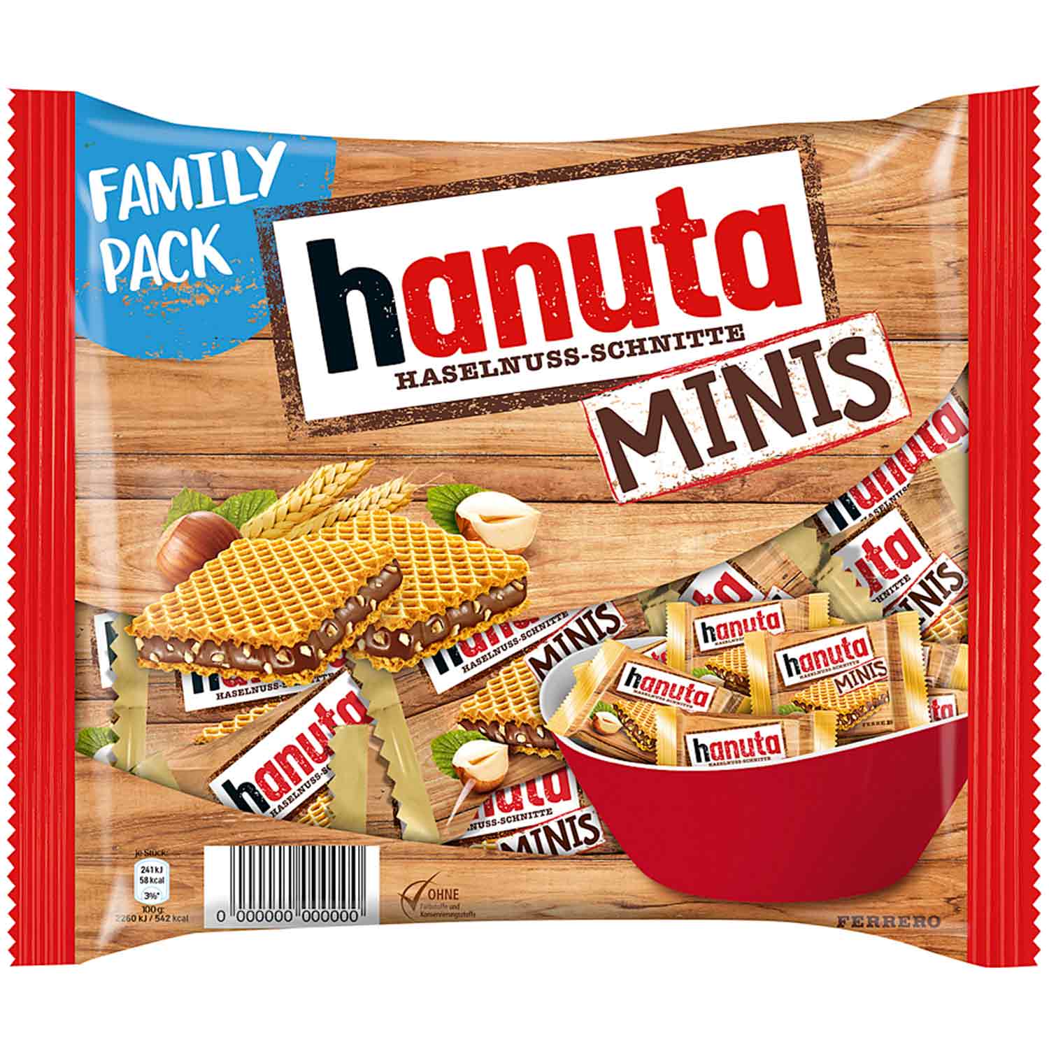 hanuta minis 279g