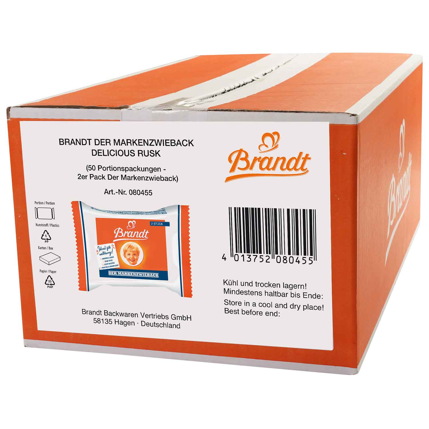 Brandt Der Markenzwieback 50x2er