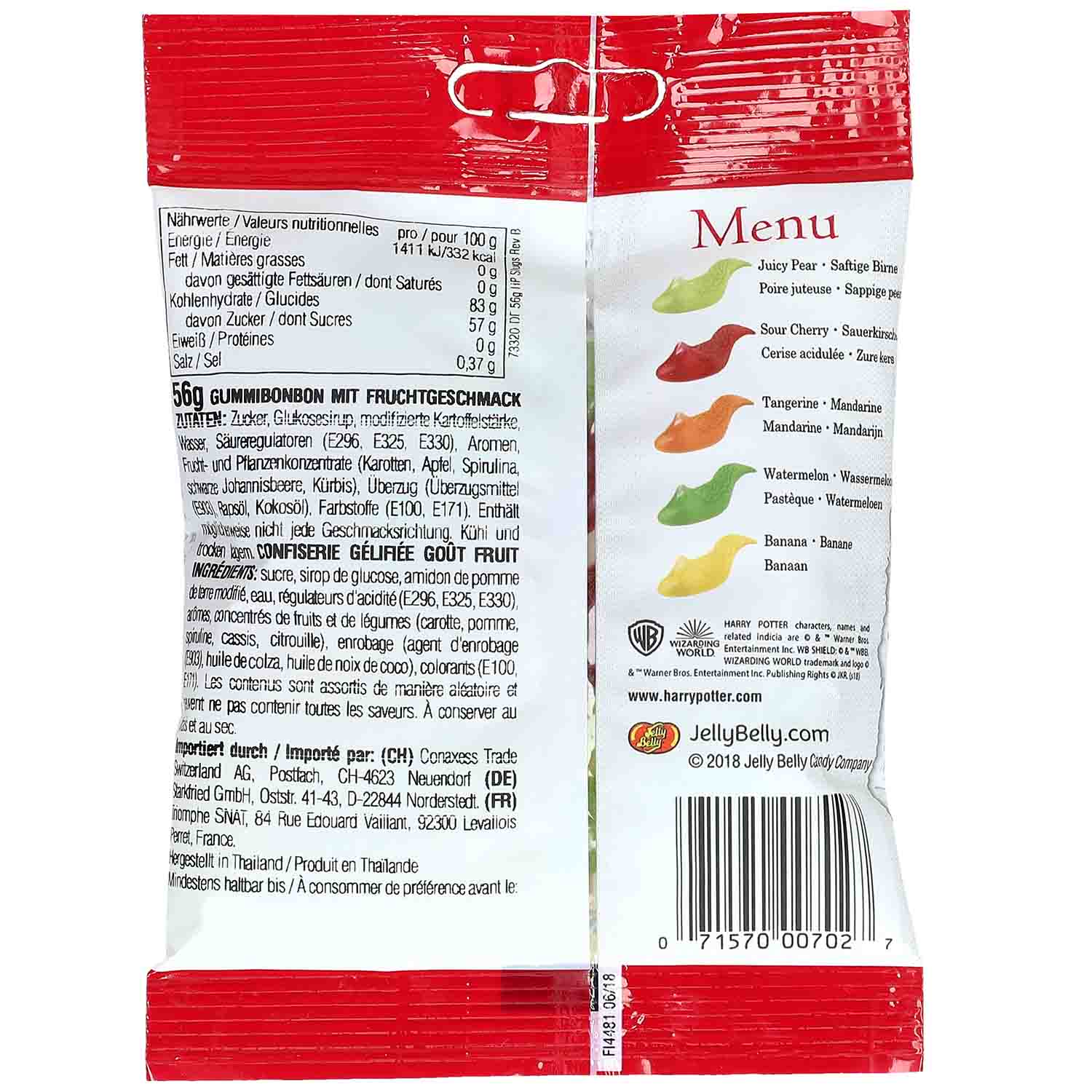 Harry Potter Jelly Slugs 56g