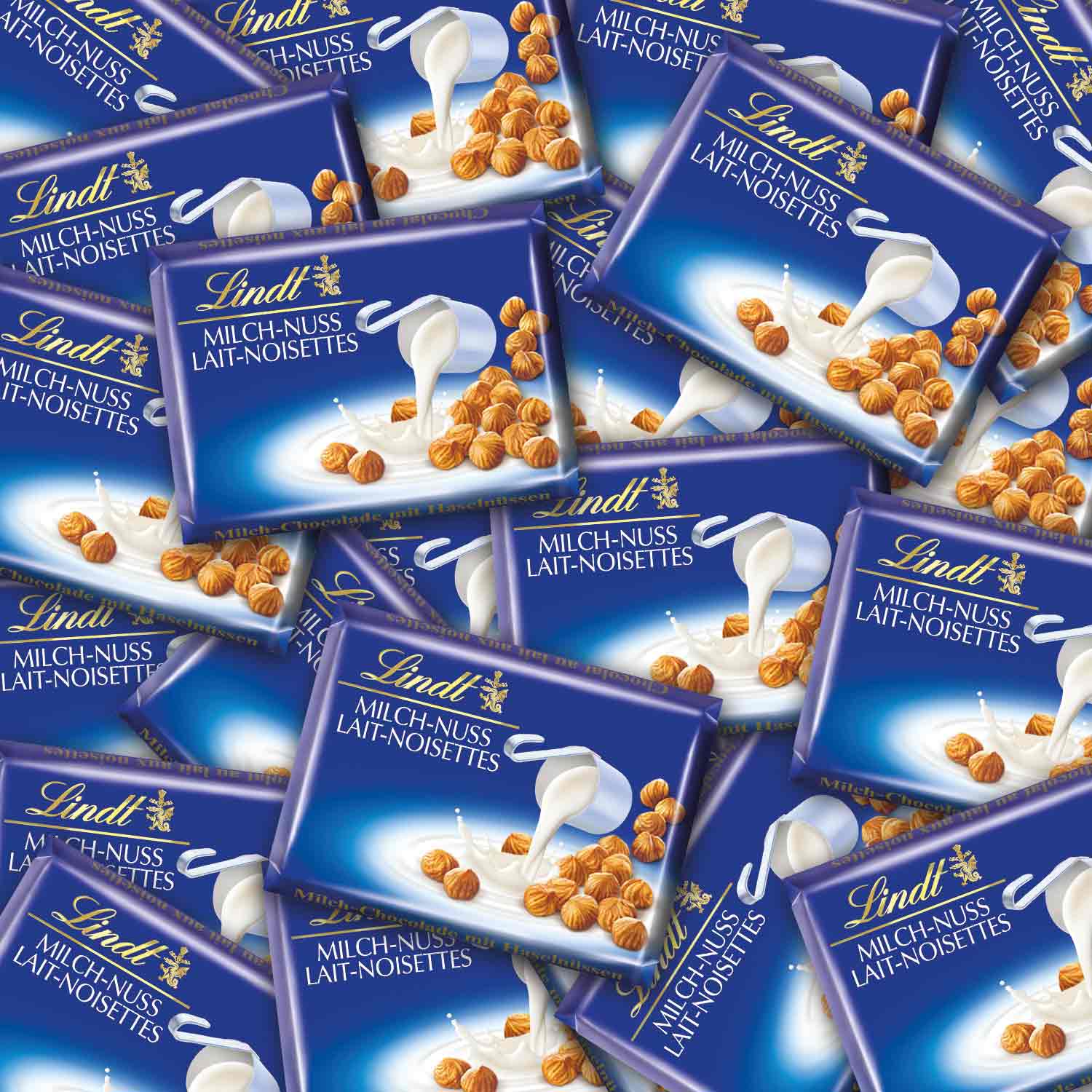 Lindt Vollmilch-Nuss Naps 3kg