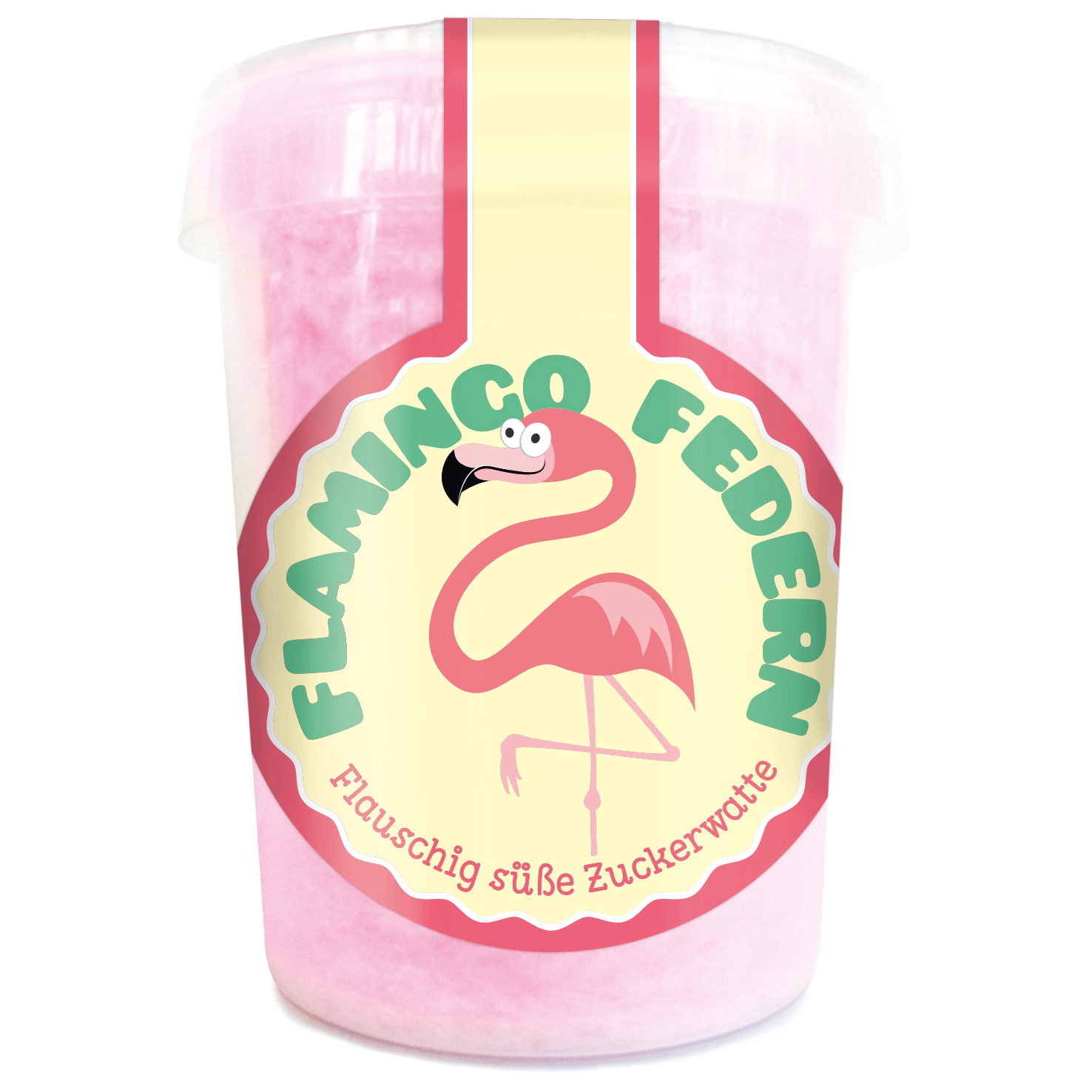 Flamingo Federn