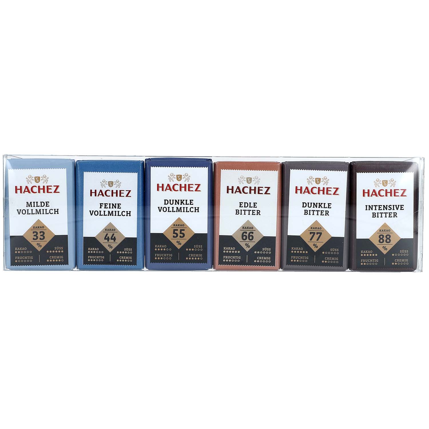 Hachez Täfelchen Mix 90g