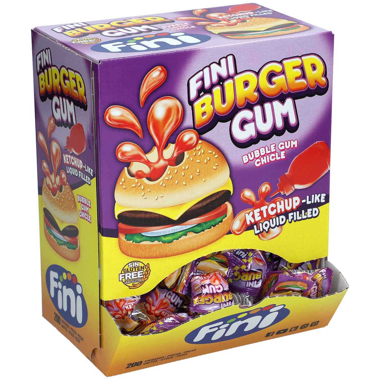Fini Burger Gum 200er