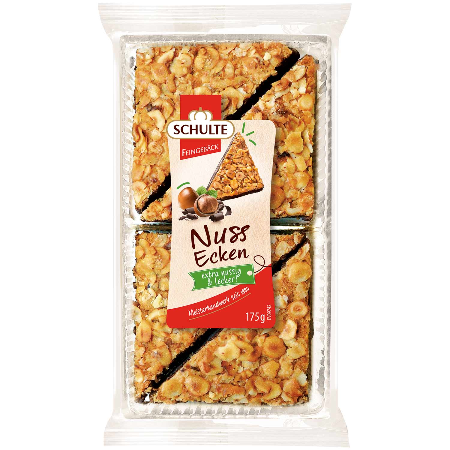 Schulte Nussecken 175g