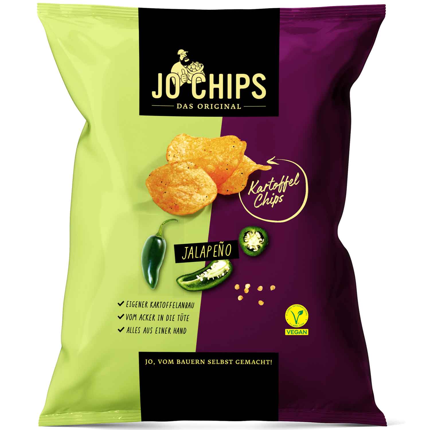 Jo Chips Jalapeño 150g
