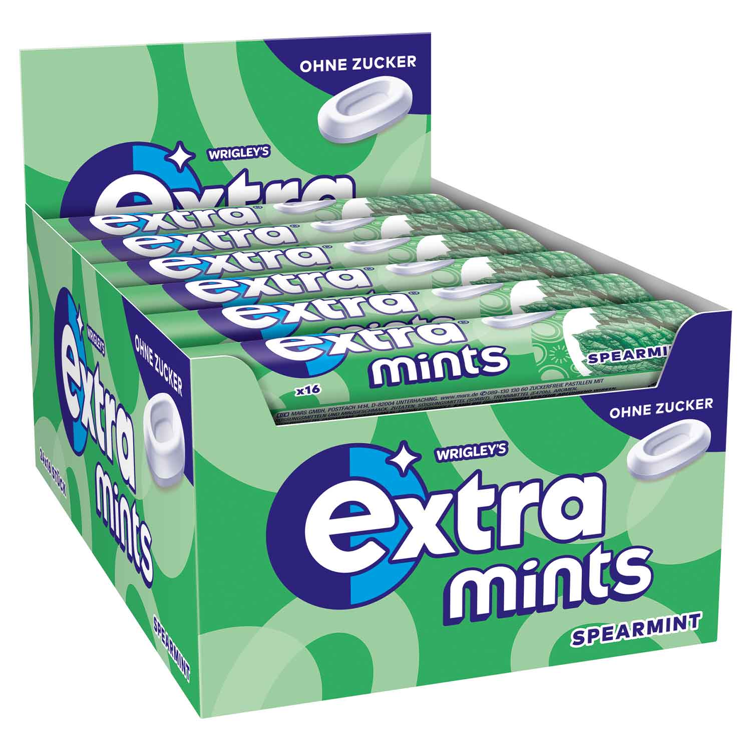Extra Mints Spearmint 16er