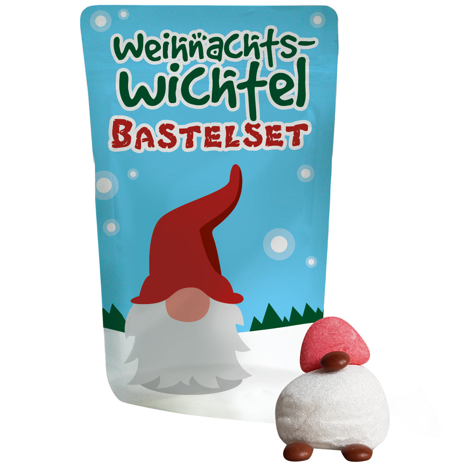 Weihnachtswichtel Bastelset