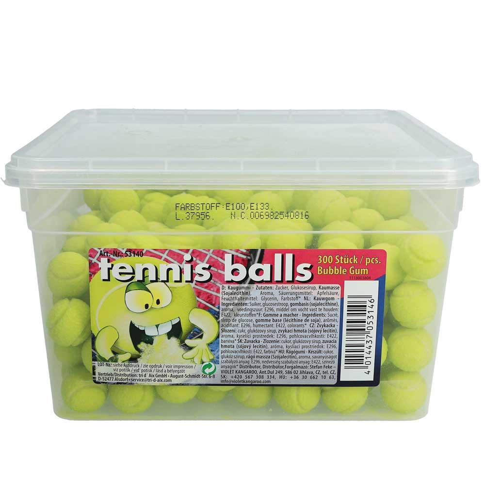 Fizzy Fruits Tennis Balls 300er
