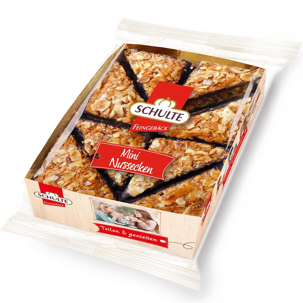 Schulte Mini Nussecken 200g