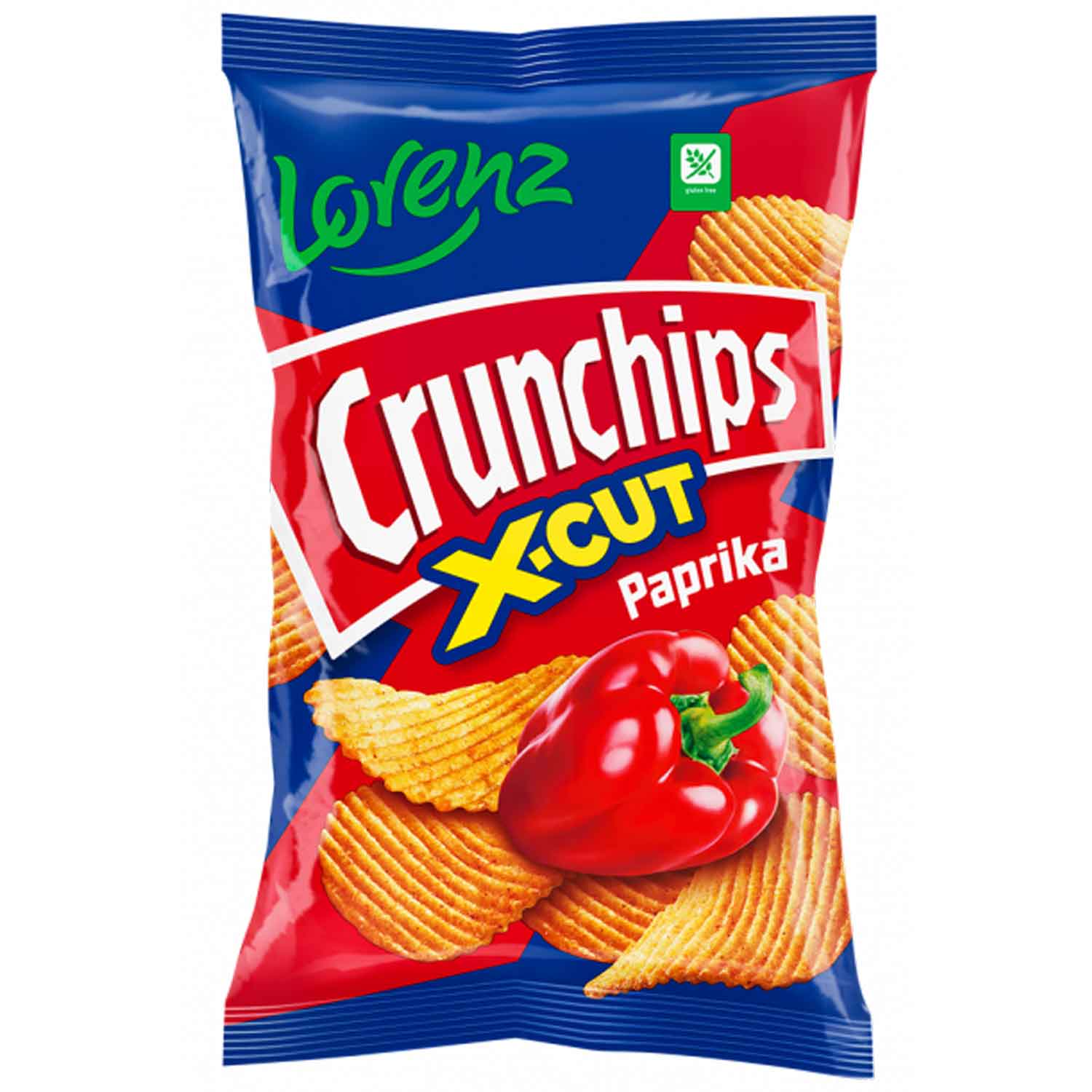 Crunchips X-Cut Paprika 75g