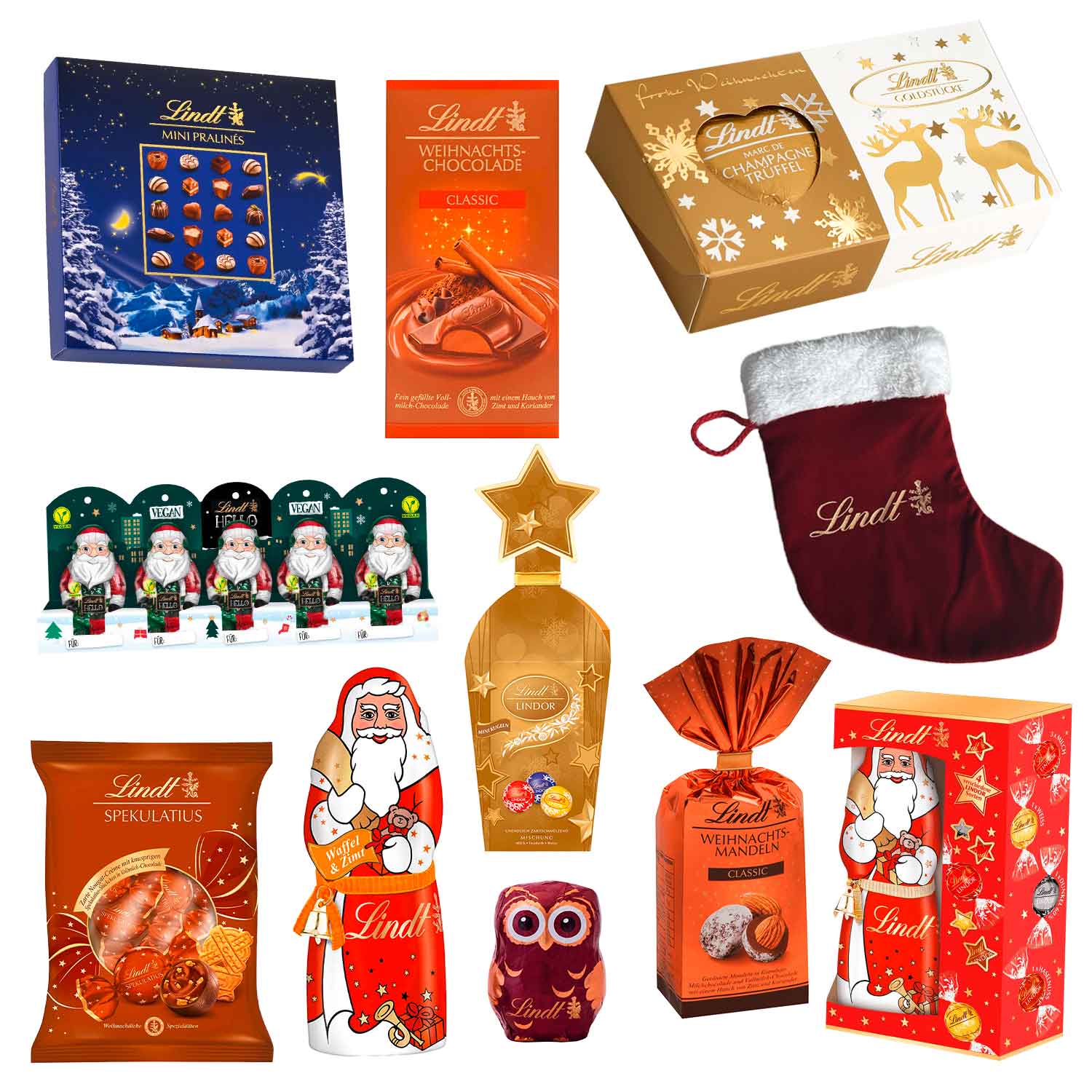 Lindt Weihnachts-Box XL