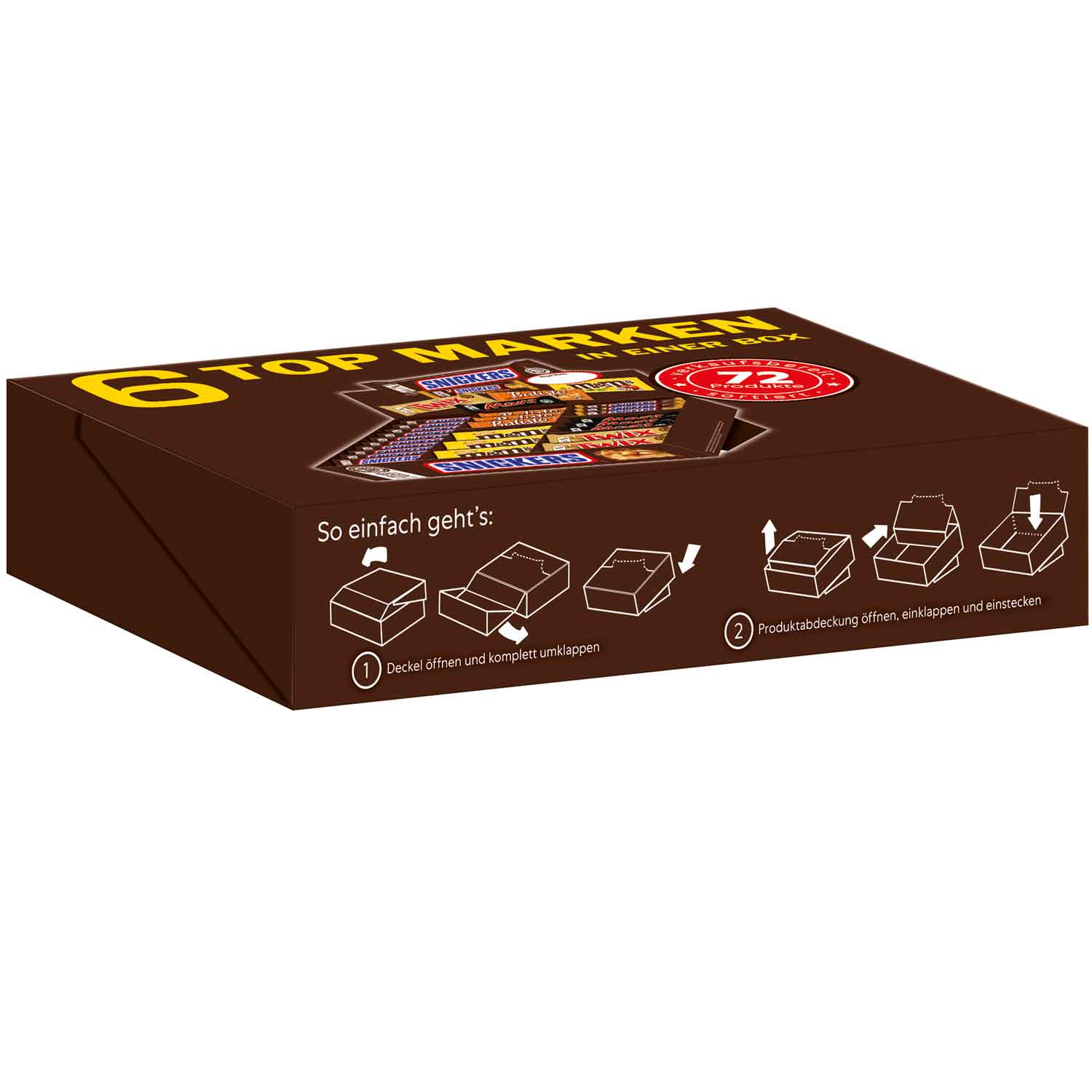 Mars Chocolate Topseller 72er
