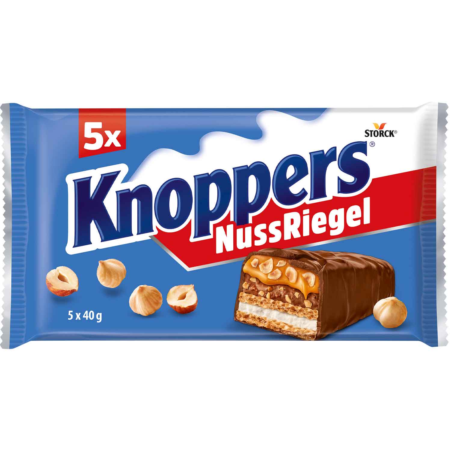 Knoppers NussRiegel 5x40g