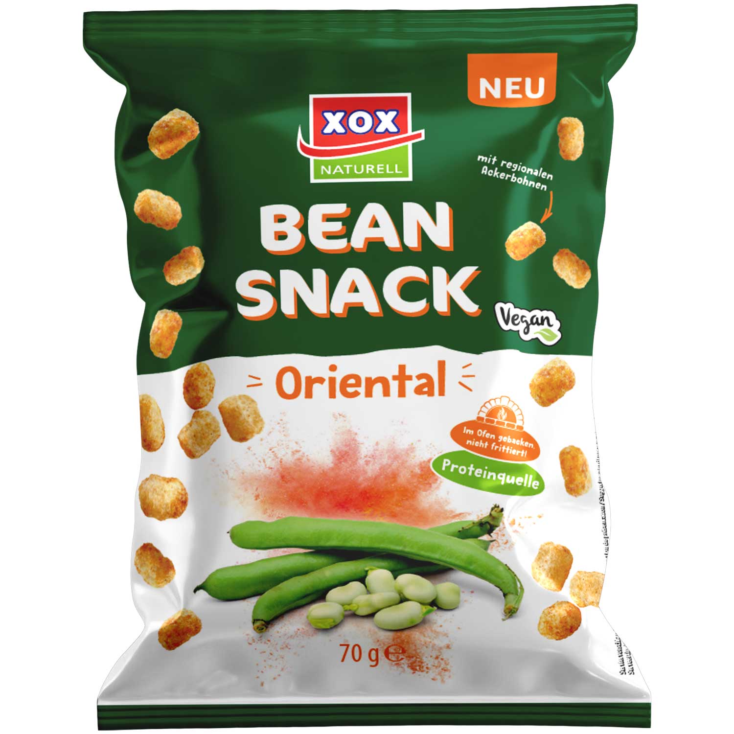 XOX Bean Snack Oriental 70g