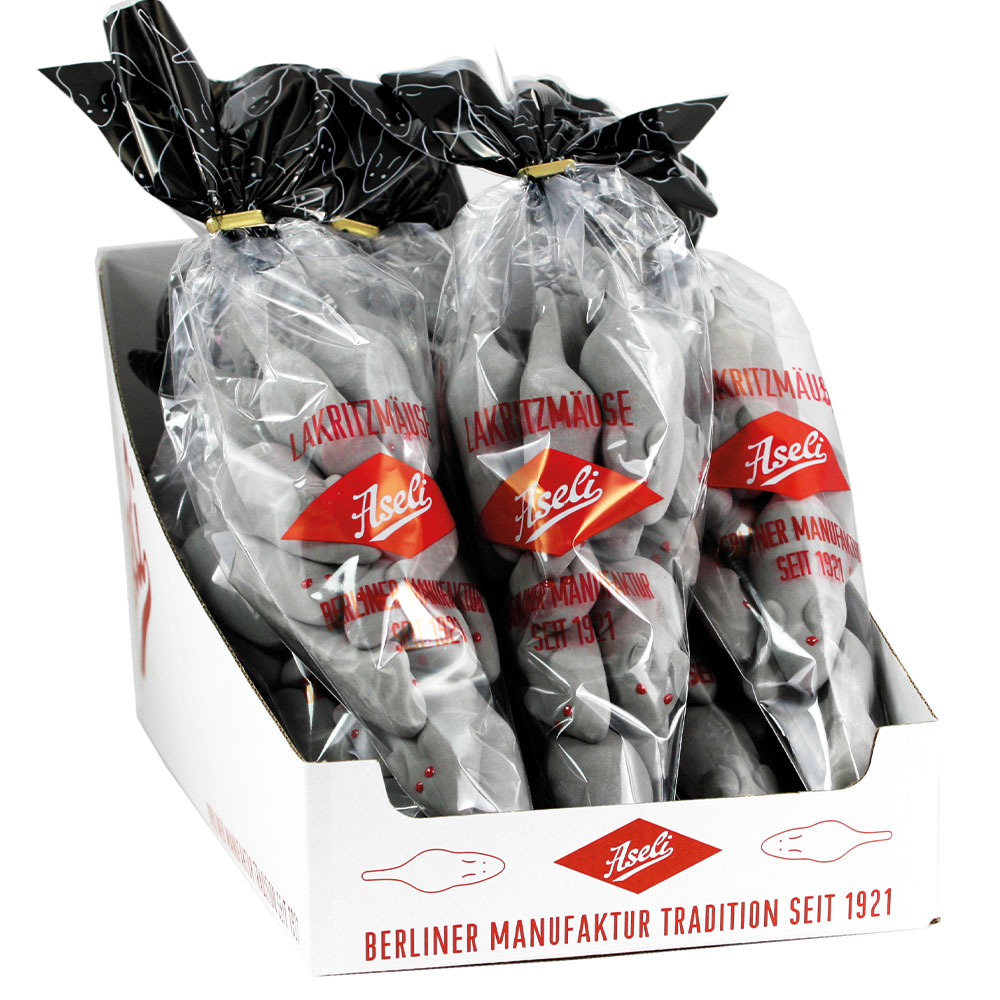 Aseli Lakritzmäuse 140g