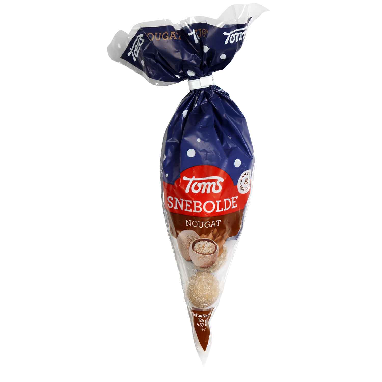 Toms Snebolde Nougat 124g