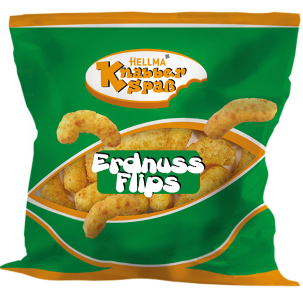Hellma Erdnussflips 80x8g