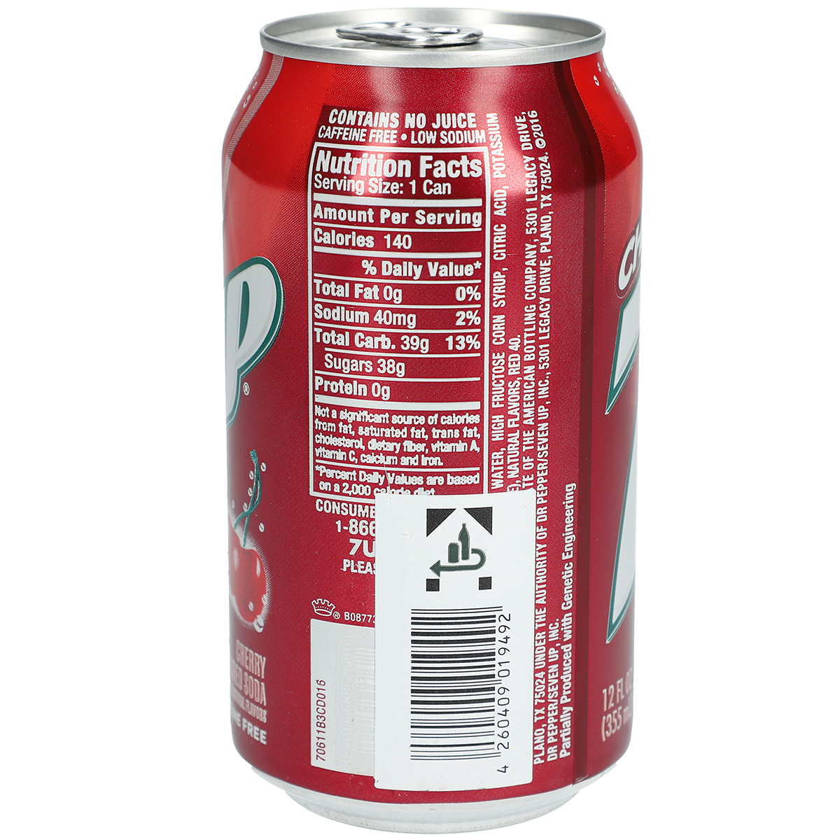 7UP Cherry USA 355ml