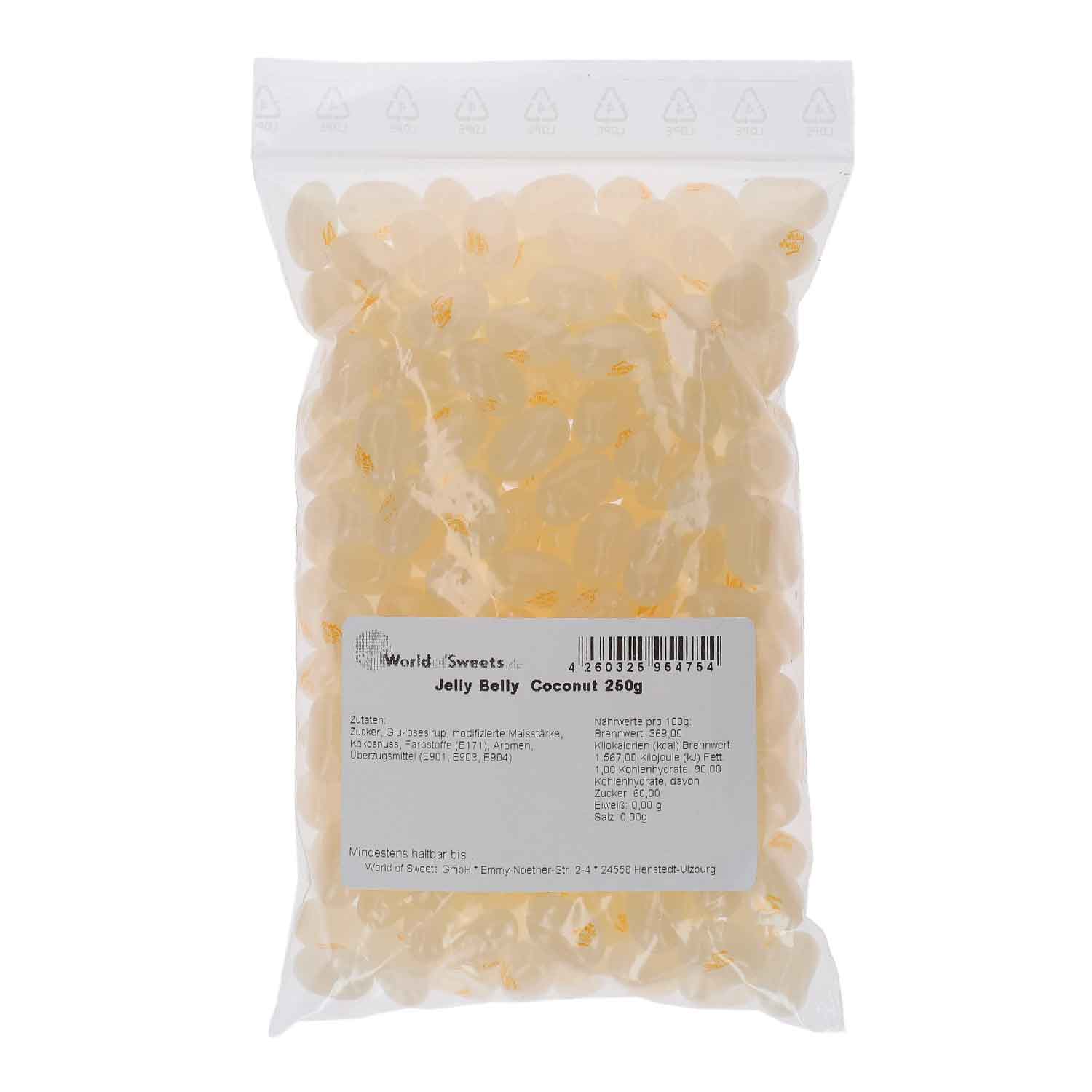 Jelly Belly Coconut 250g