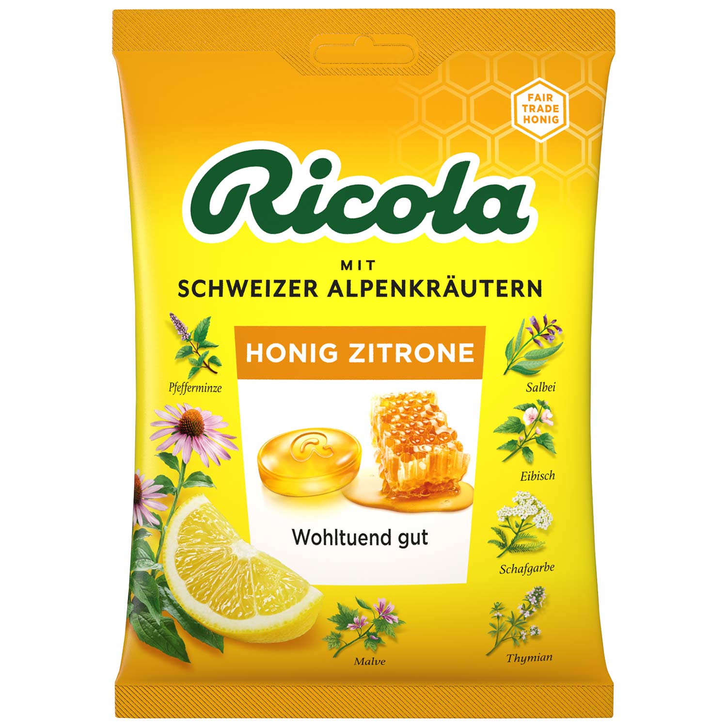 Ricola Honig Zitrone 75g