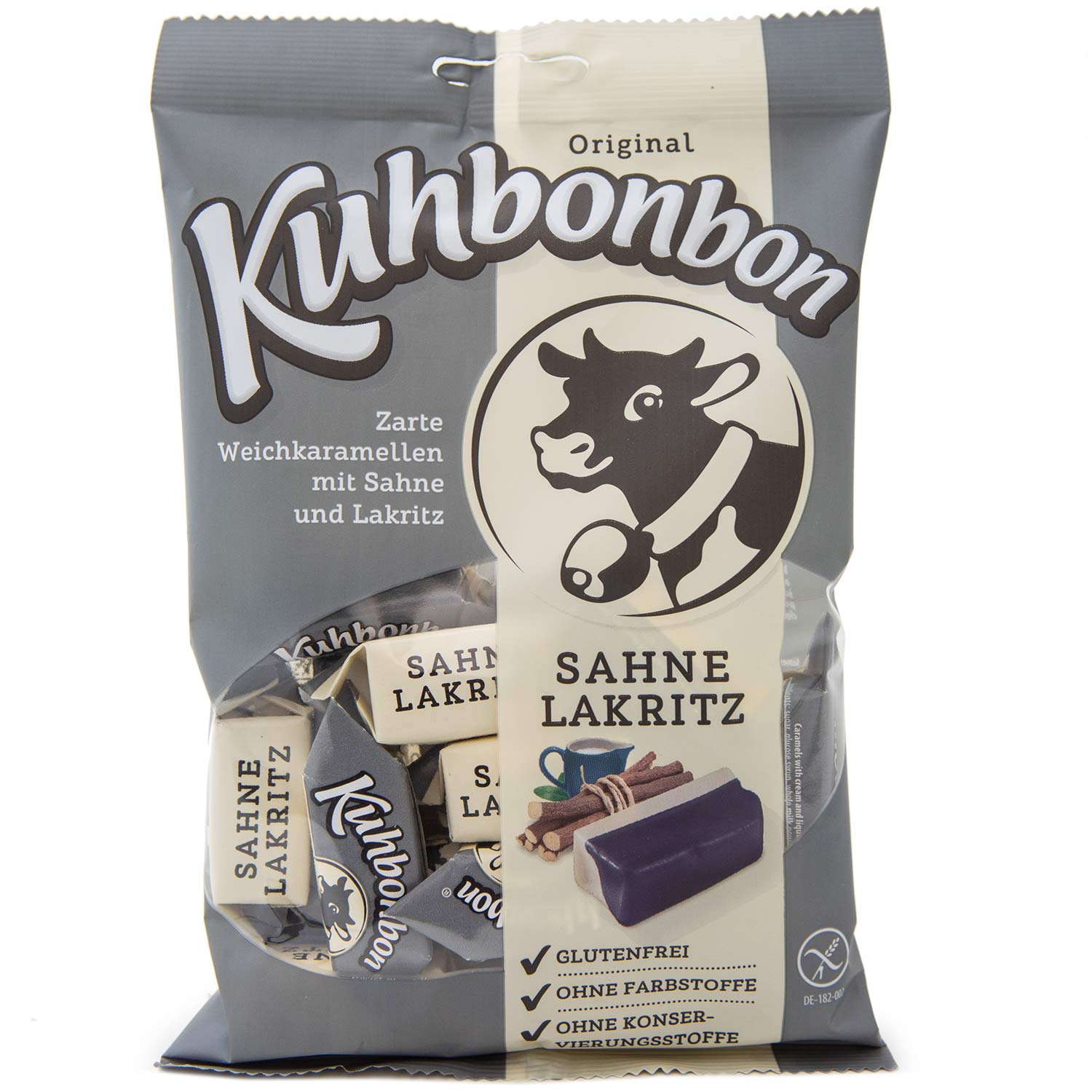 Kuhbonbon Sahne Lakritz 200g