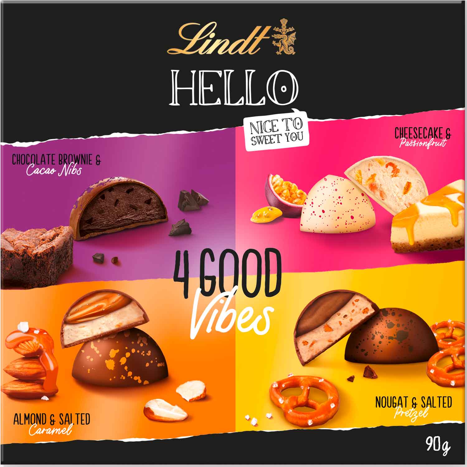 Lindt Hello 4 Good Vibes 90g